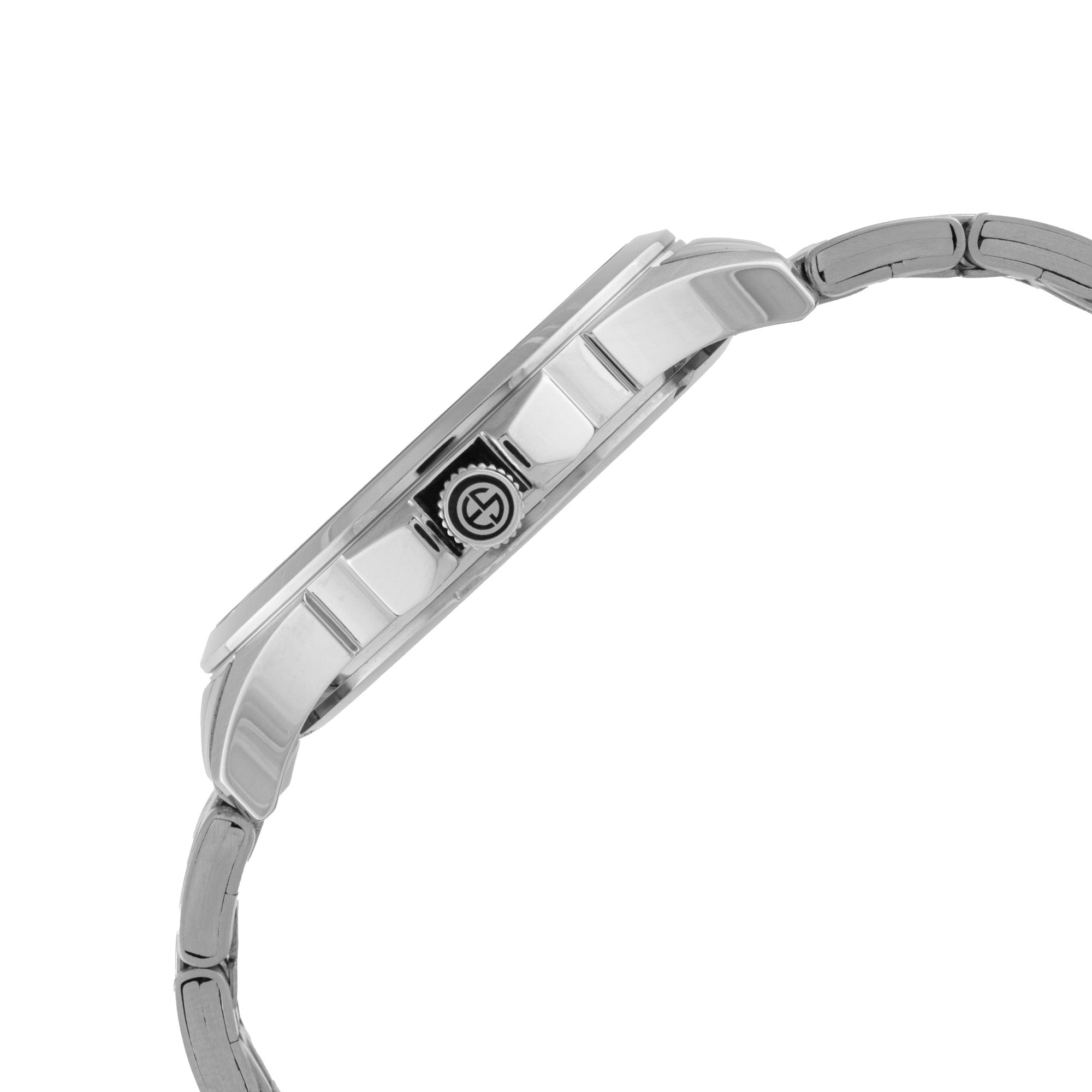 ELIZ ES8888G2SNS SS Case & Band Multifunction Men's Watch