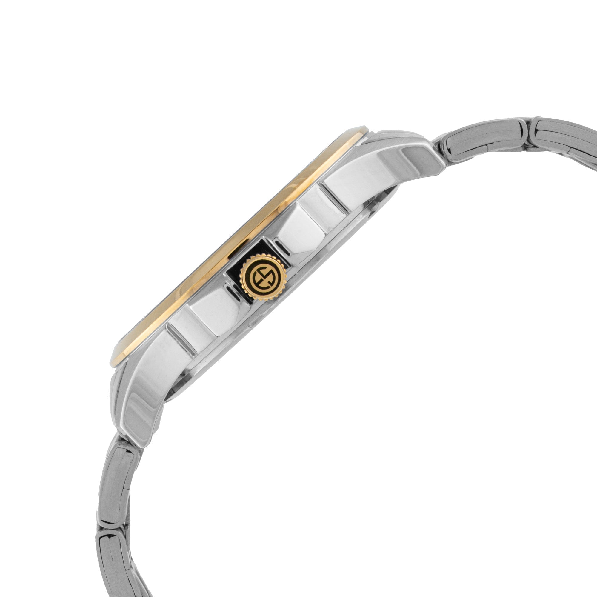 ELIZ ES8888G2TSS SS Case & Band Multifunction Men's Watch