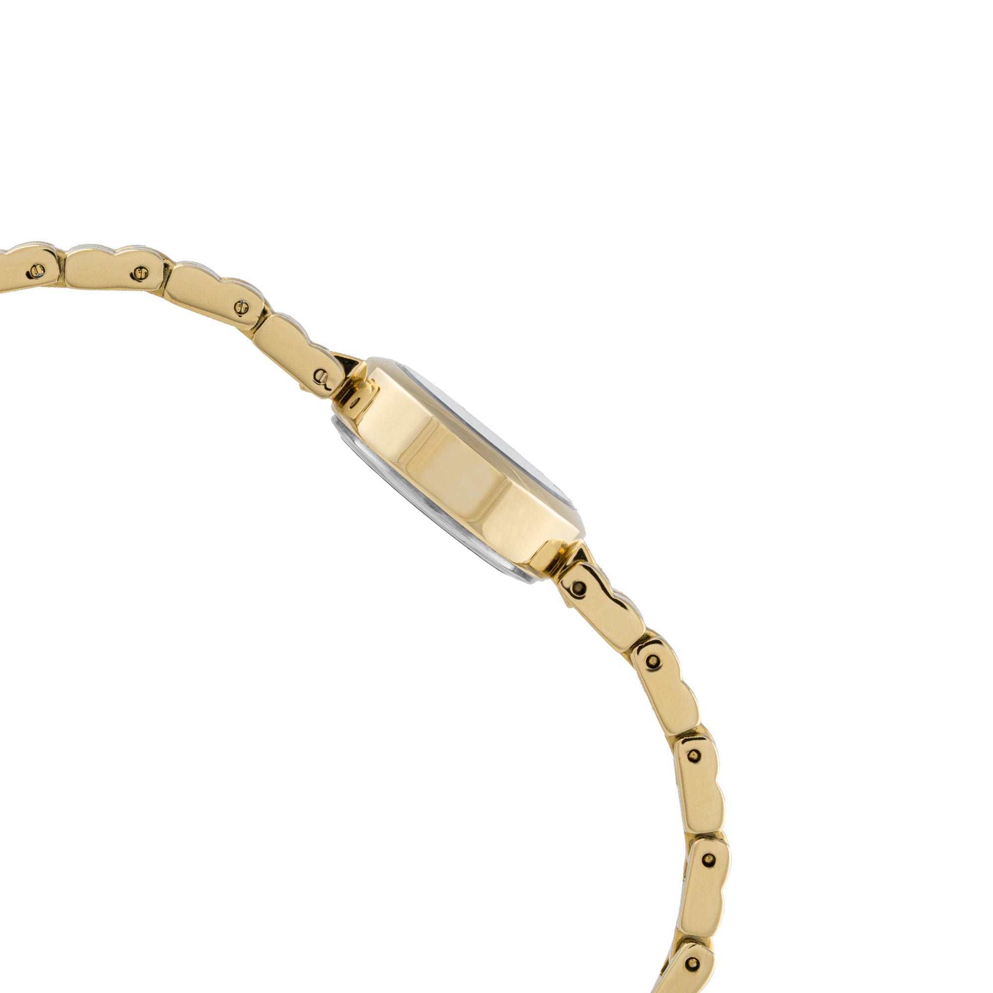 ELIZ ES8903L2GCG Metal Case and Bracelet Three-hands Women's Watch