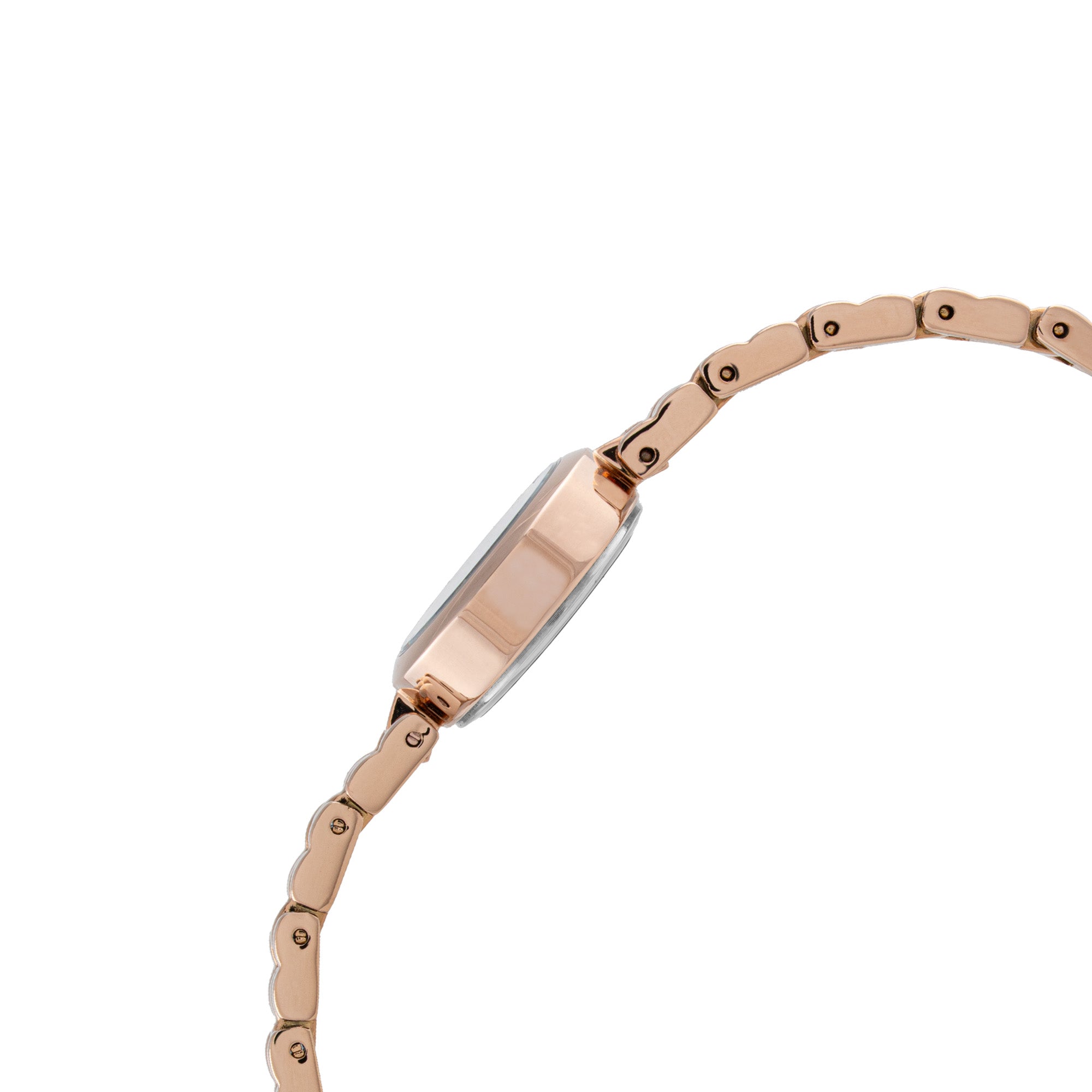 ELIZ ES8903L2RPR METAL CASE AND BRACELET THREE-HANDS WOMEN'S WATCH