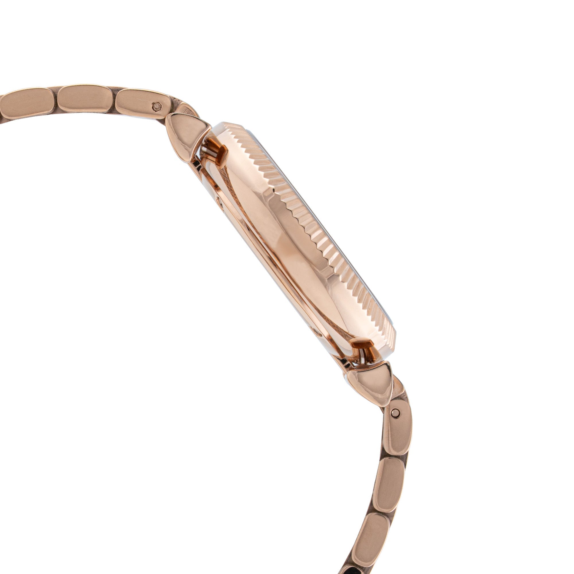 ELIZ ES8904L2RWR SS Case & Band 3-Hands Women's Watch