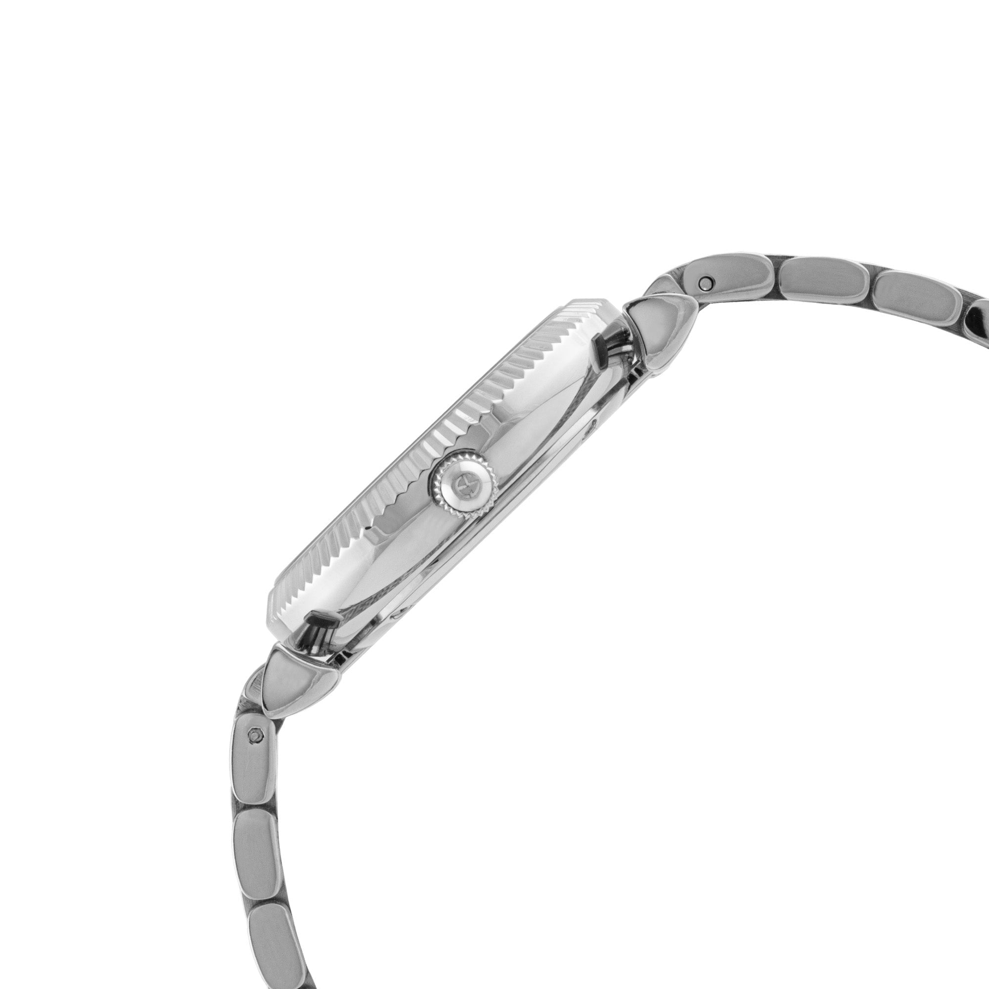 ELIZ ES8904L2SBS SS Case & Band 3-Hands Women's Watch