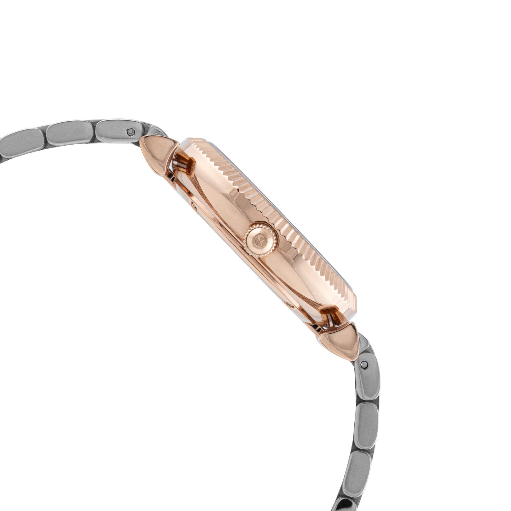 ELIZ ES8904L2UGU SS Case & Band 3-Hands Women's Watch