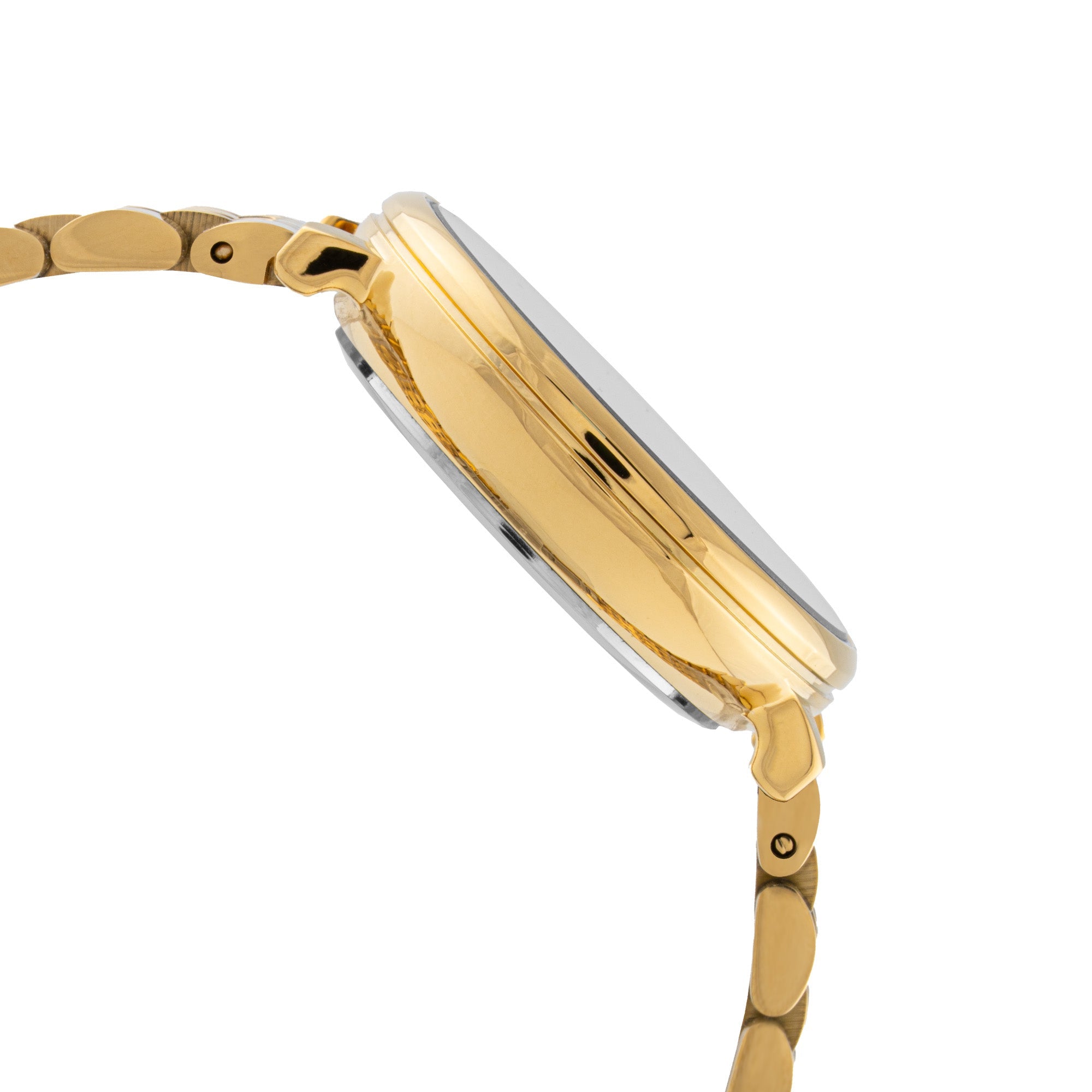 ELIZ ES8915L2GGG SS Caseback & Band Multifunction Women's Watch