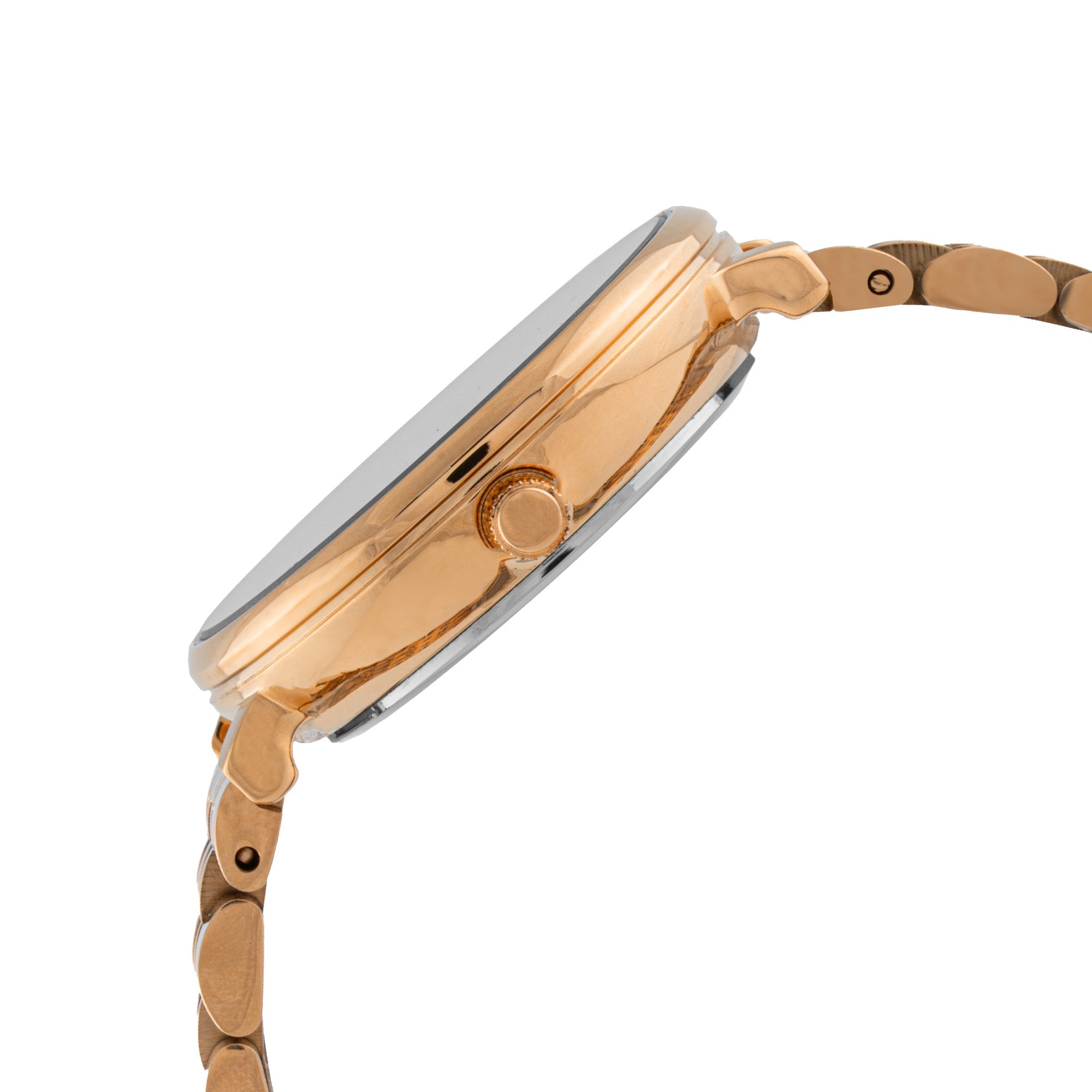 ELIZ ES8915L2RPR SS Caseback & Band Multifunction Women's Watch
