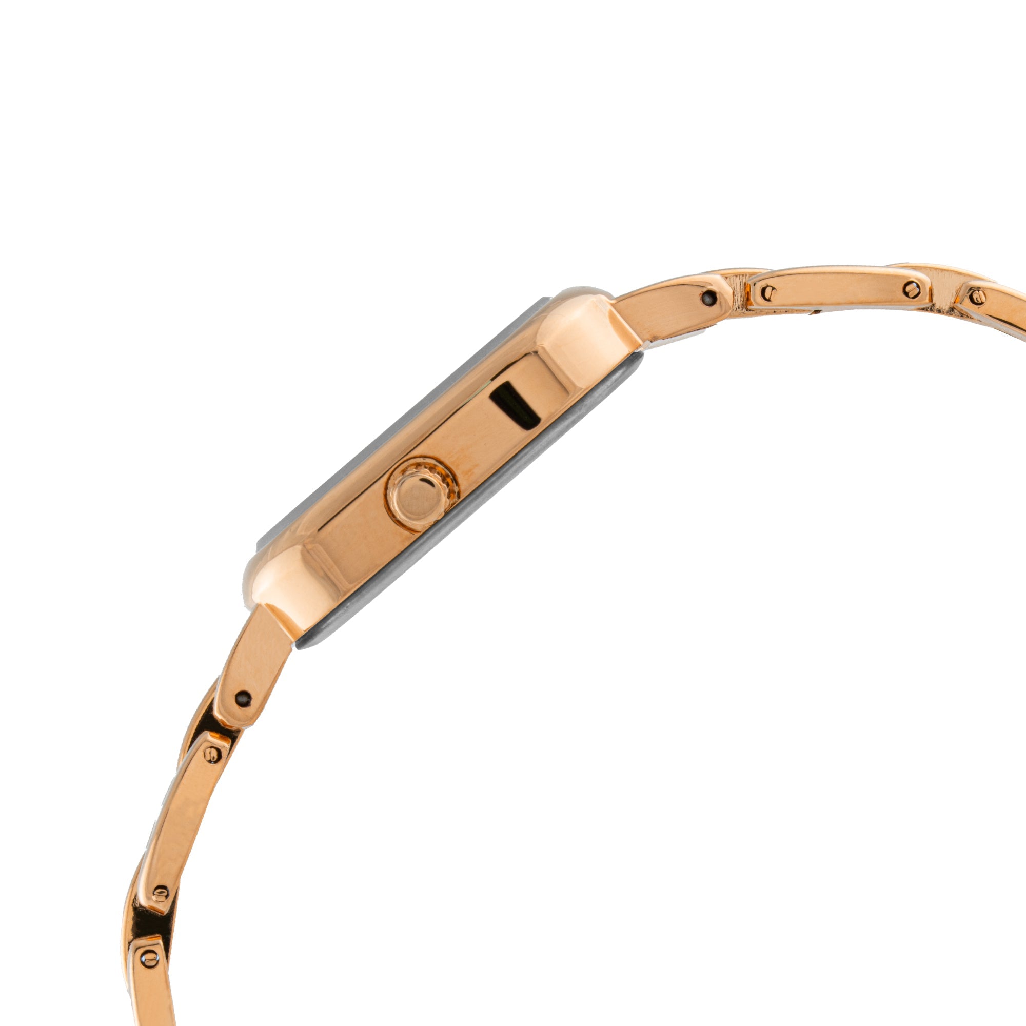 ELIZ ES8917L2RSR Metal Case and Bracelet 3-Hands Women's Watch
