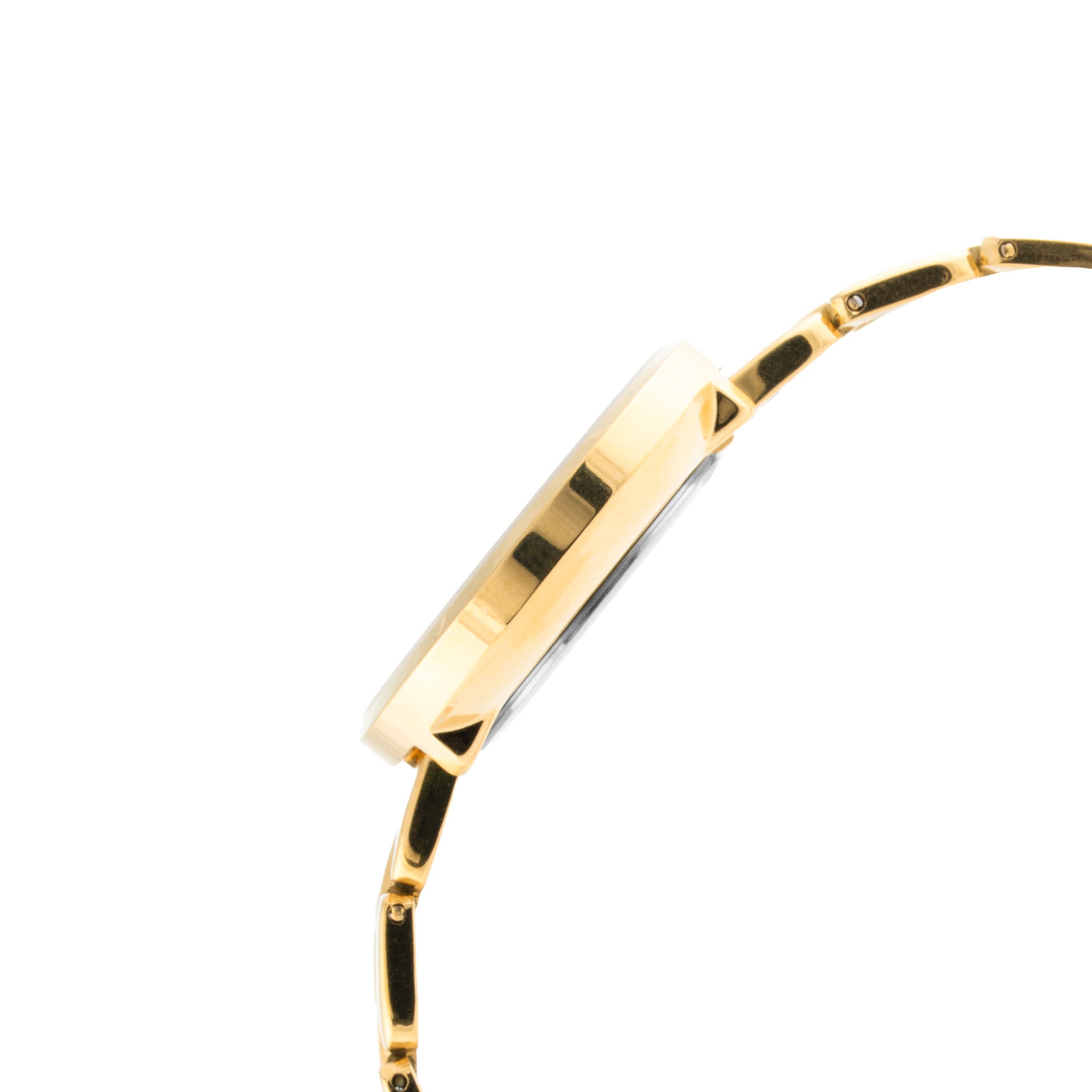 ELIZ ES8918L2GCG Metal Case and Bracelet 3-Hands Women's Watch