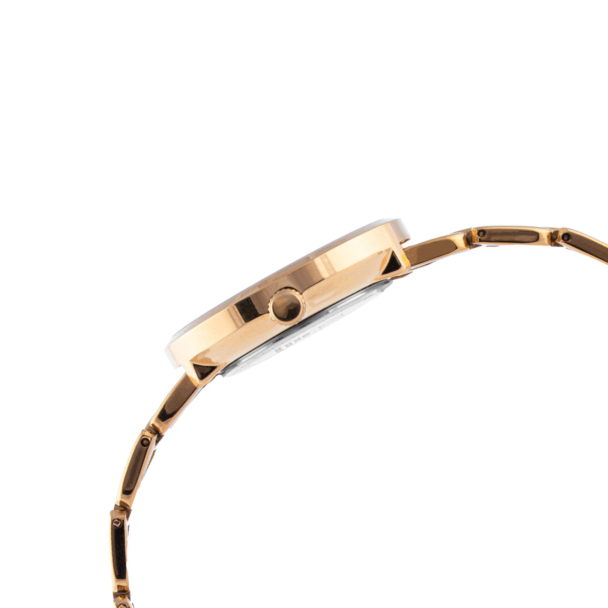 ELIZ ES8918L2RPR Metal Case and Bracelet 3-Hands Women's Watch