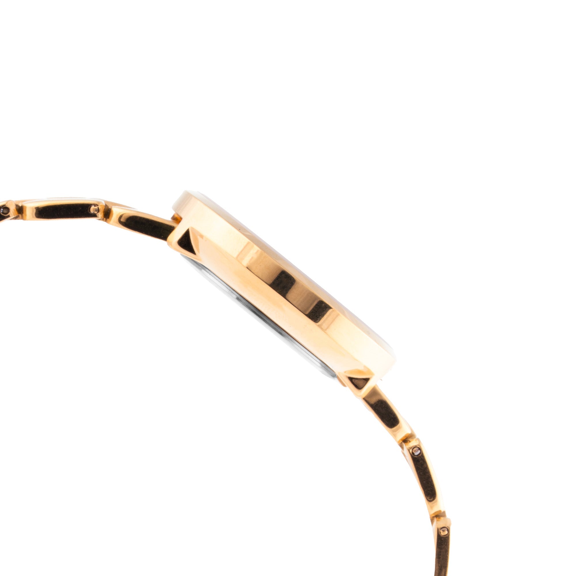 ELIZ ES8918L2RPR Metal Case and Bracelet 3-Hands Women's Watch
