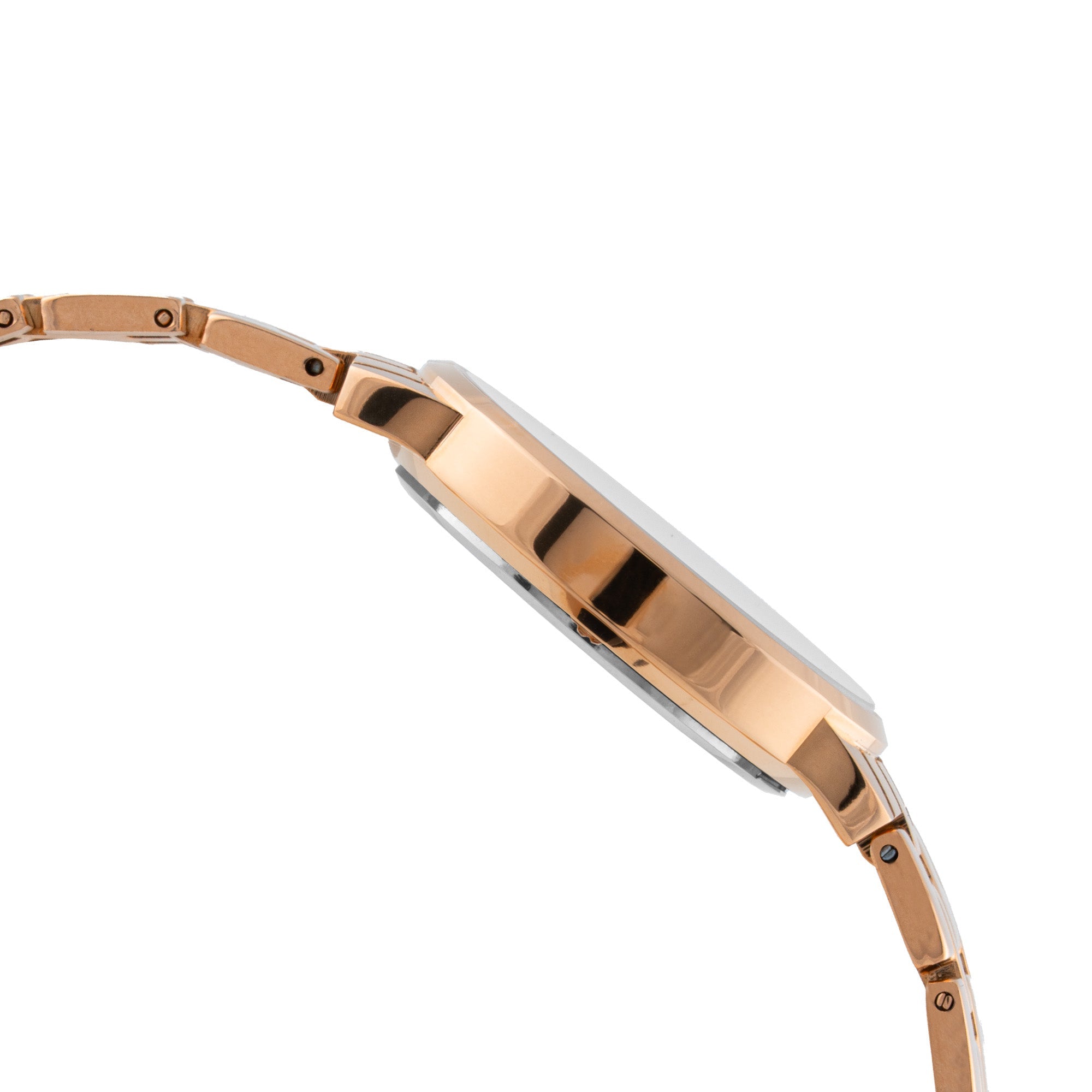 ELIZ ES8919L2RPR Metal Case and Bracelet 3-Hands Women's Watch
