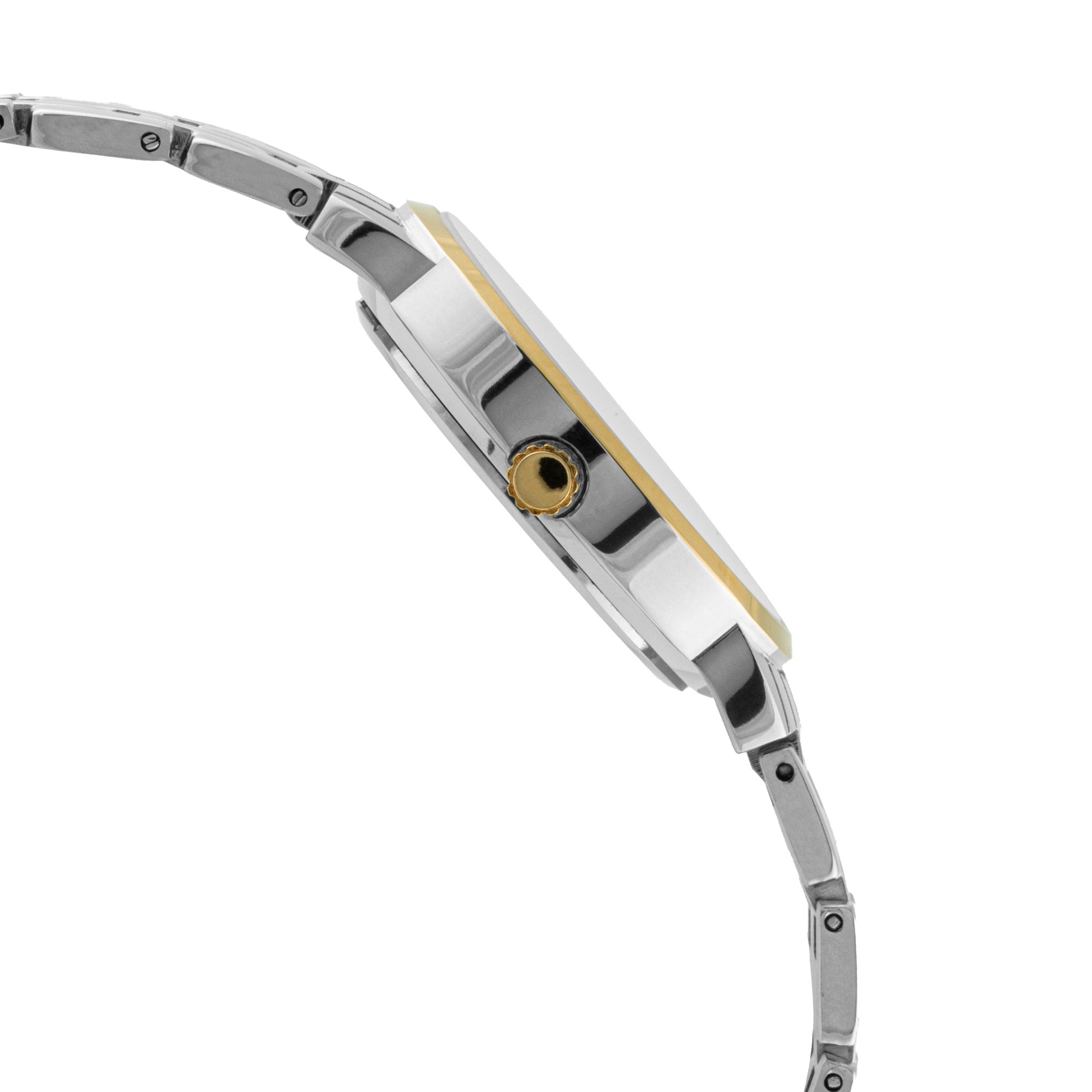 ELIZ ES8919L2TST Metal Case and Bracelet 3-Hands Women's Watch