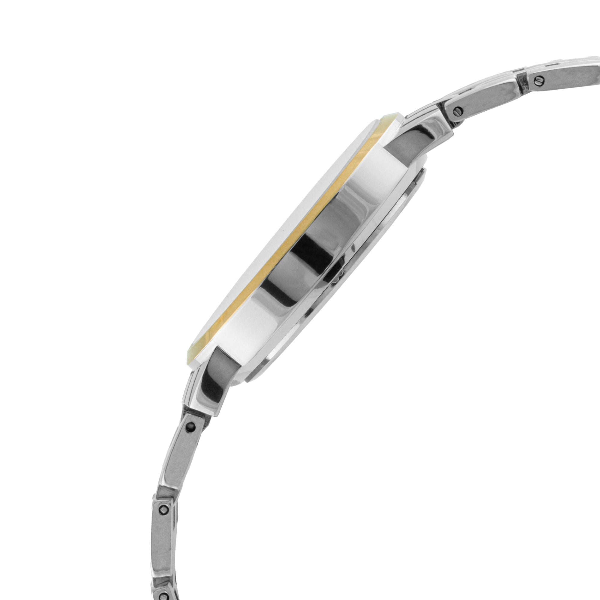 ELIZ ES8919L2TST Metal Case and Bracelet 3-Hands Women's Watch