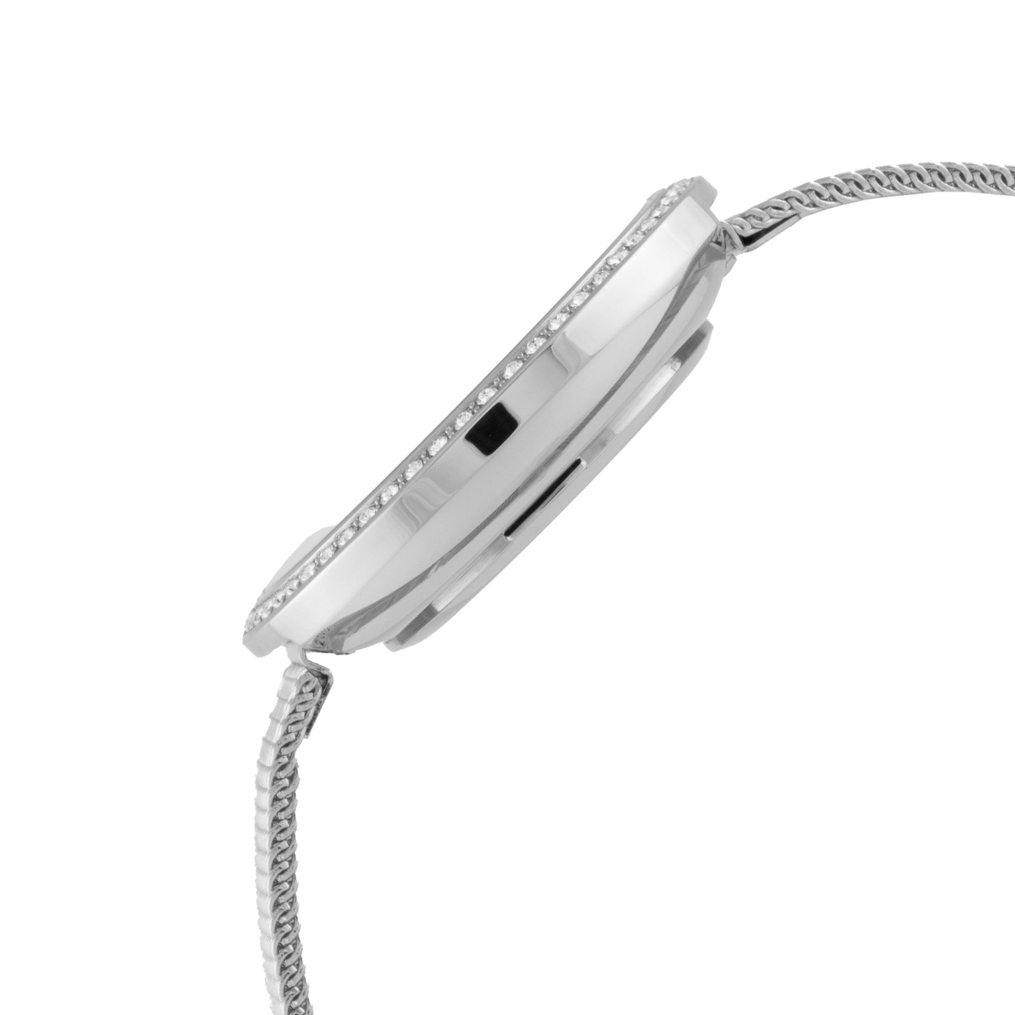 ELIZ ES8927L2SSS Metal Case and Bracelet 3-Hands Women's Watch