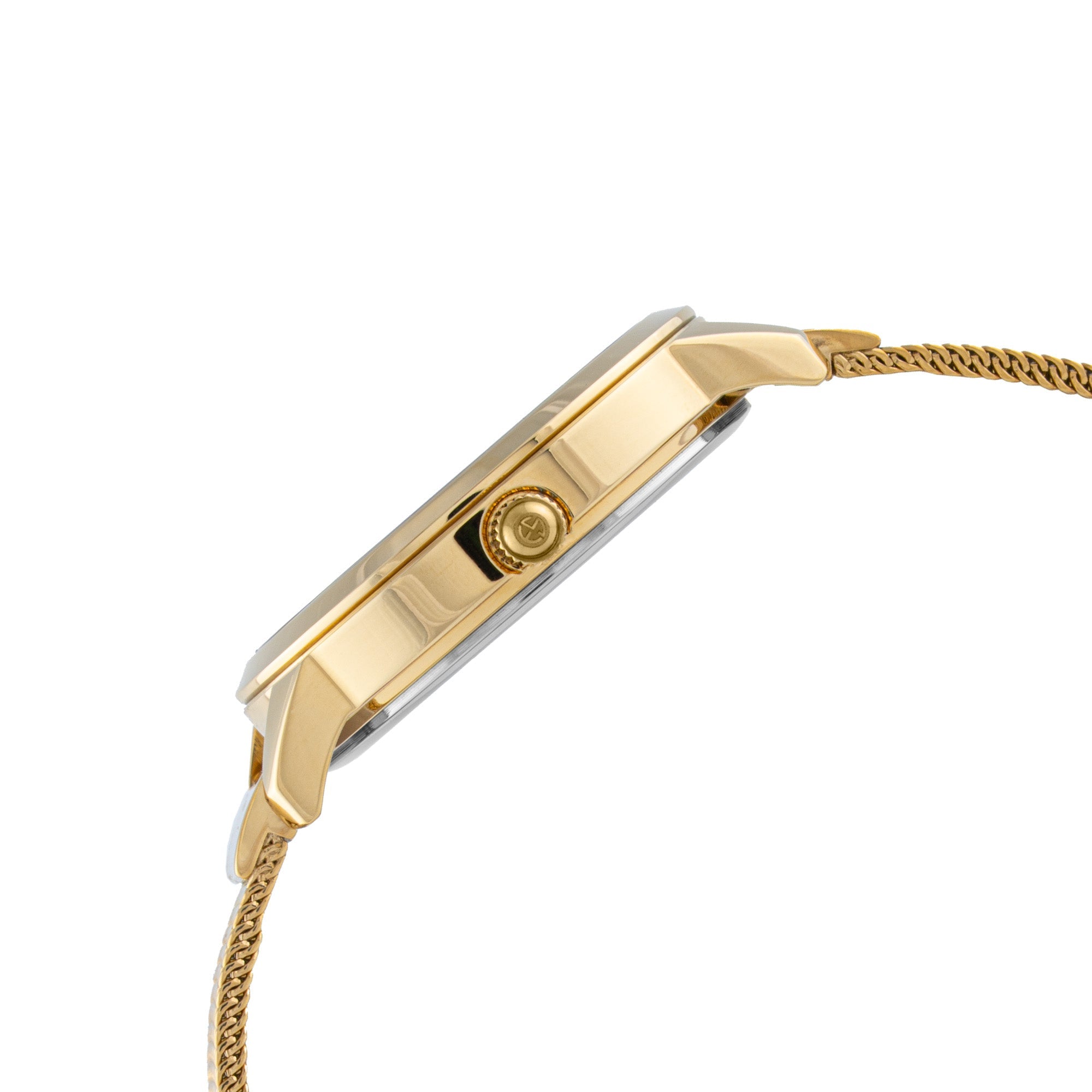 ELIZ ES8929L2GEG SS Case & Band 3-Hands Women's Watch