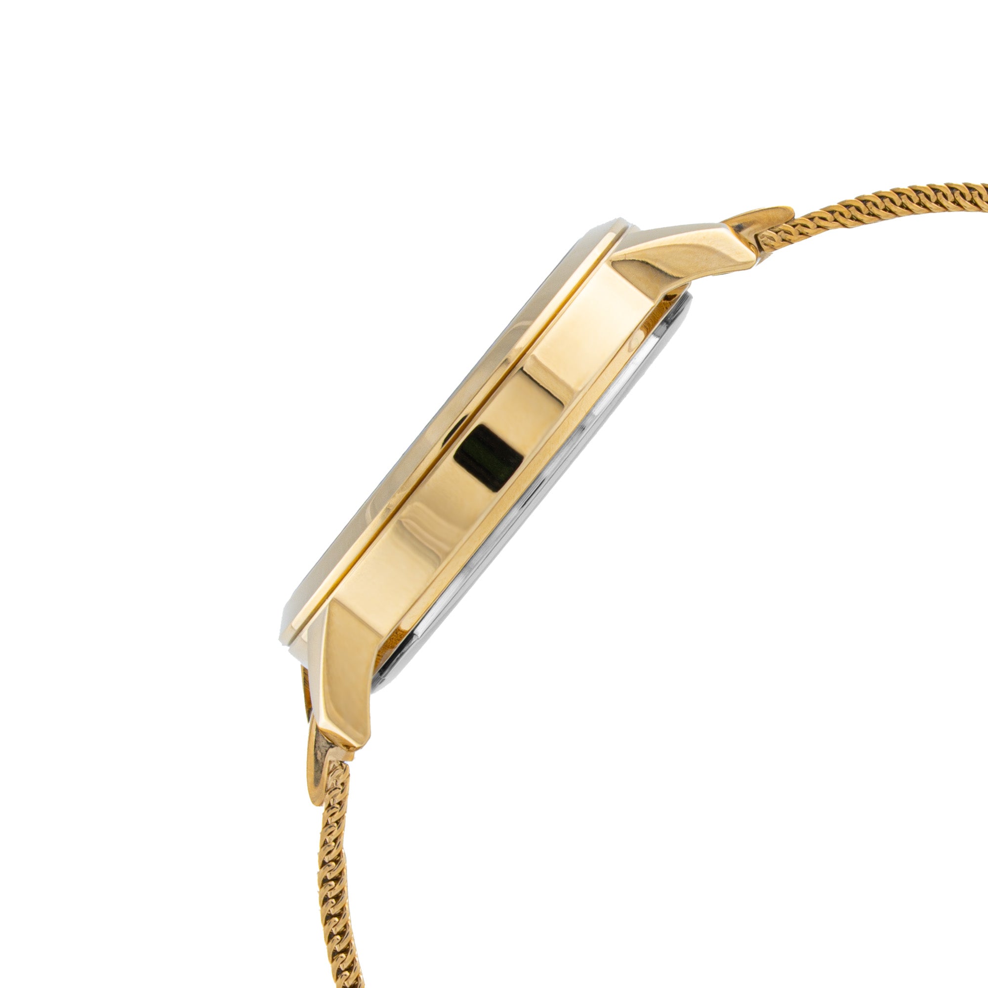 ELIZ ES8929L2GEG SS Case & Band 3-Hands Women's Watch