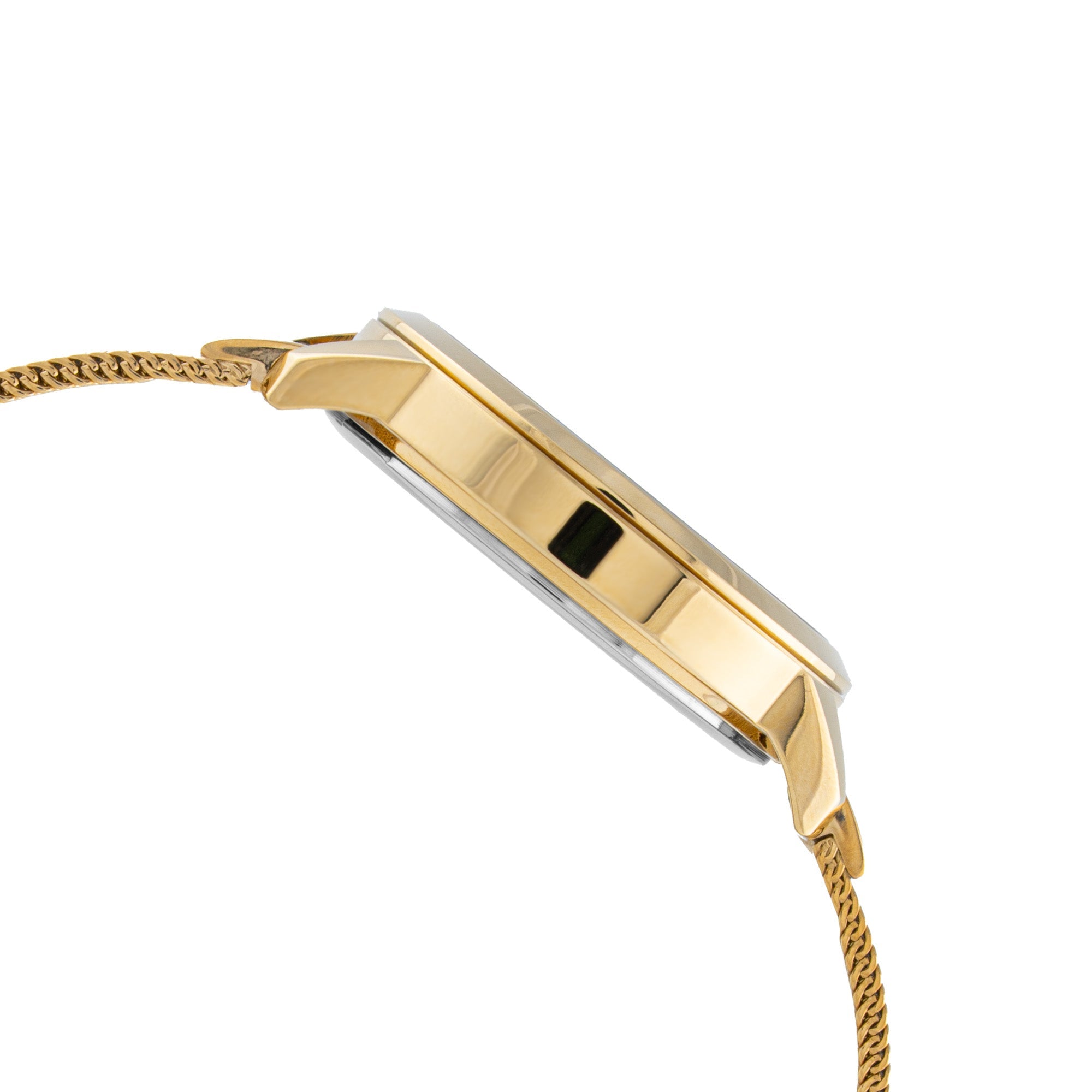 ELIZ ES8929L2GEG SS Case & Band 3-Hands Women's Watch