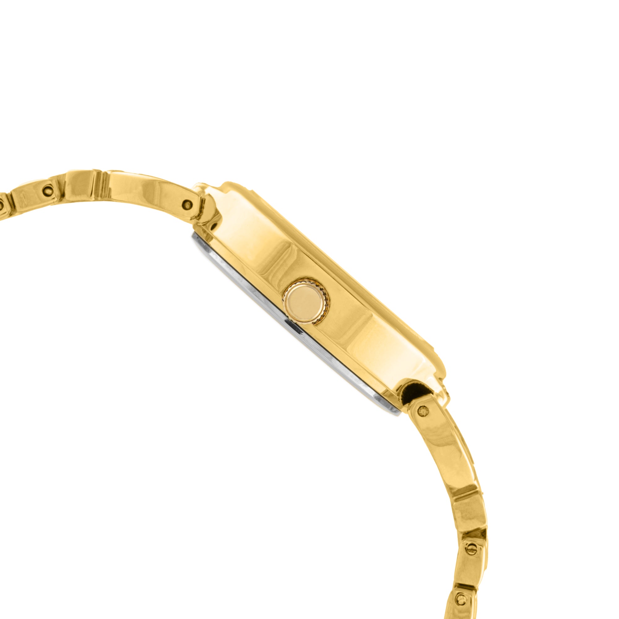 ELIZ ES8932L2GSG Metal Case and Bracelet 3-Hands Women's Watch