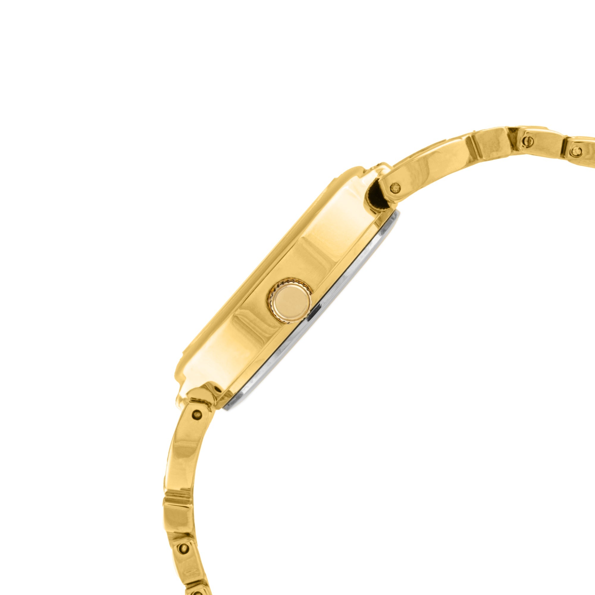 ELIZ ES8932L2GCG Metal Case and Bracelet 3-Hands Women's Watch