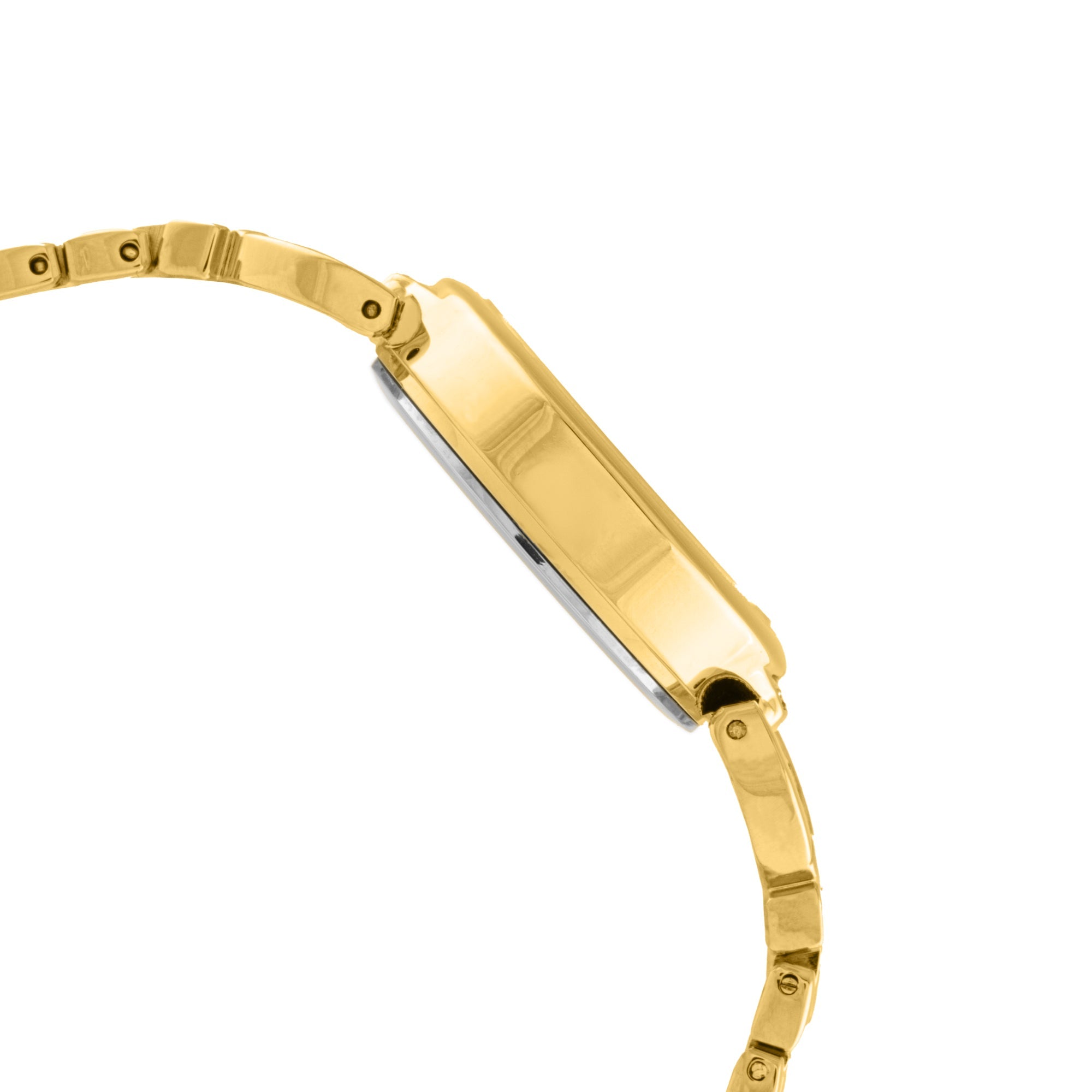 ELIZ ES8932L2GCG Metal Case and Bracelet 3-Hands Women's Watch