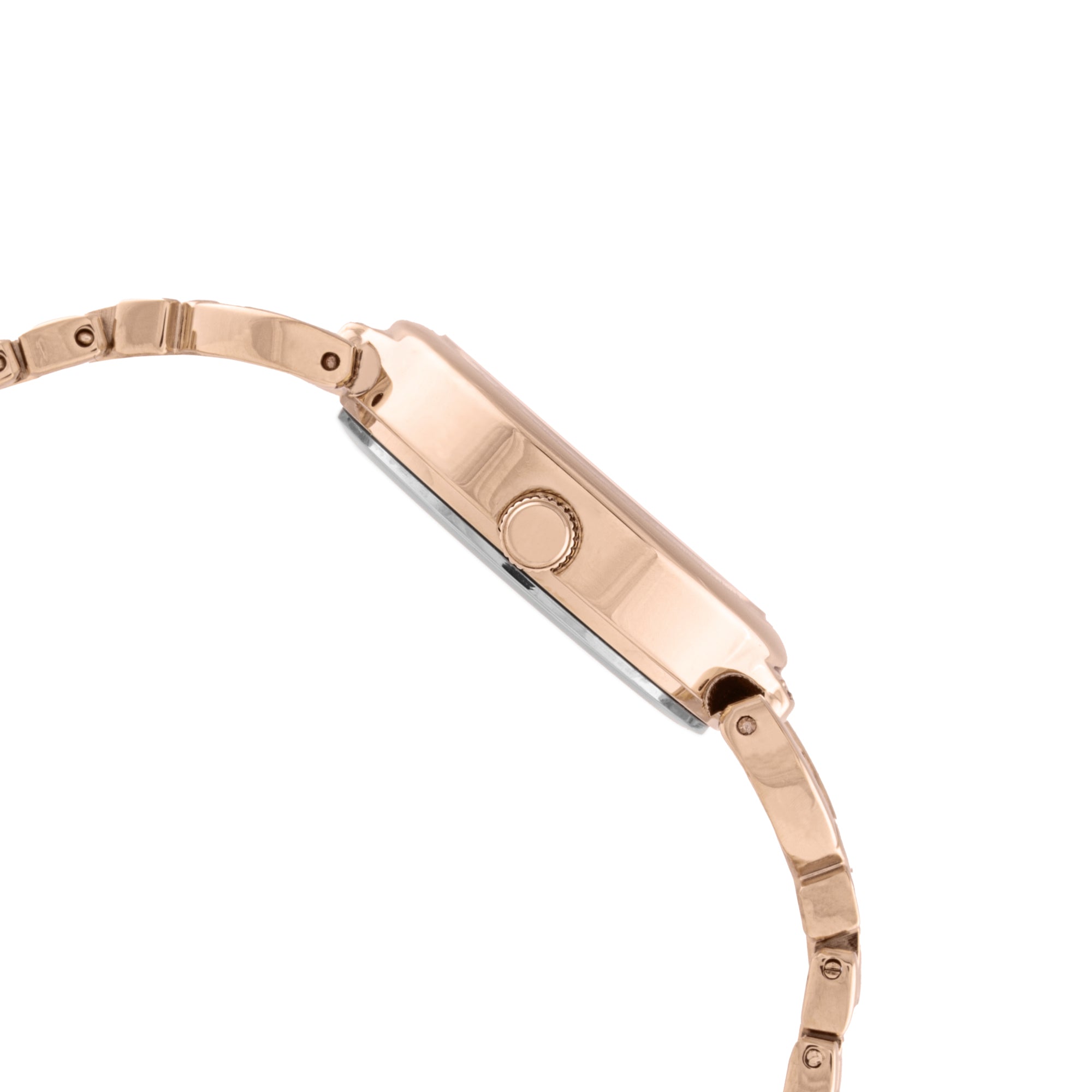 ELIZ ES8932L2RPR Metal Case and Bracelet 3-Hands Women's Watch