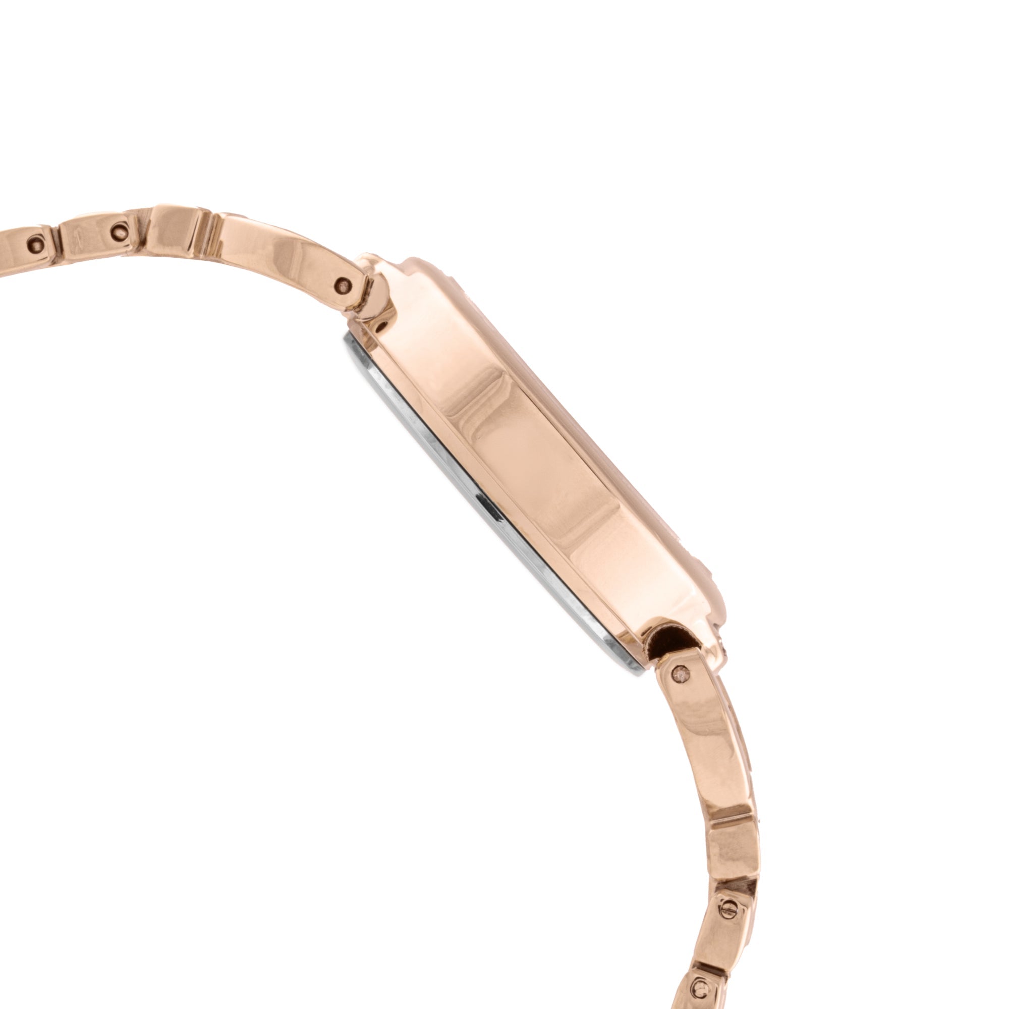 ELIZ ES8932L2RPR Metal Case and Bracelet 3-Hands Women's Watch