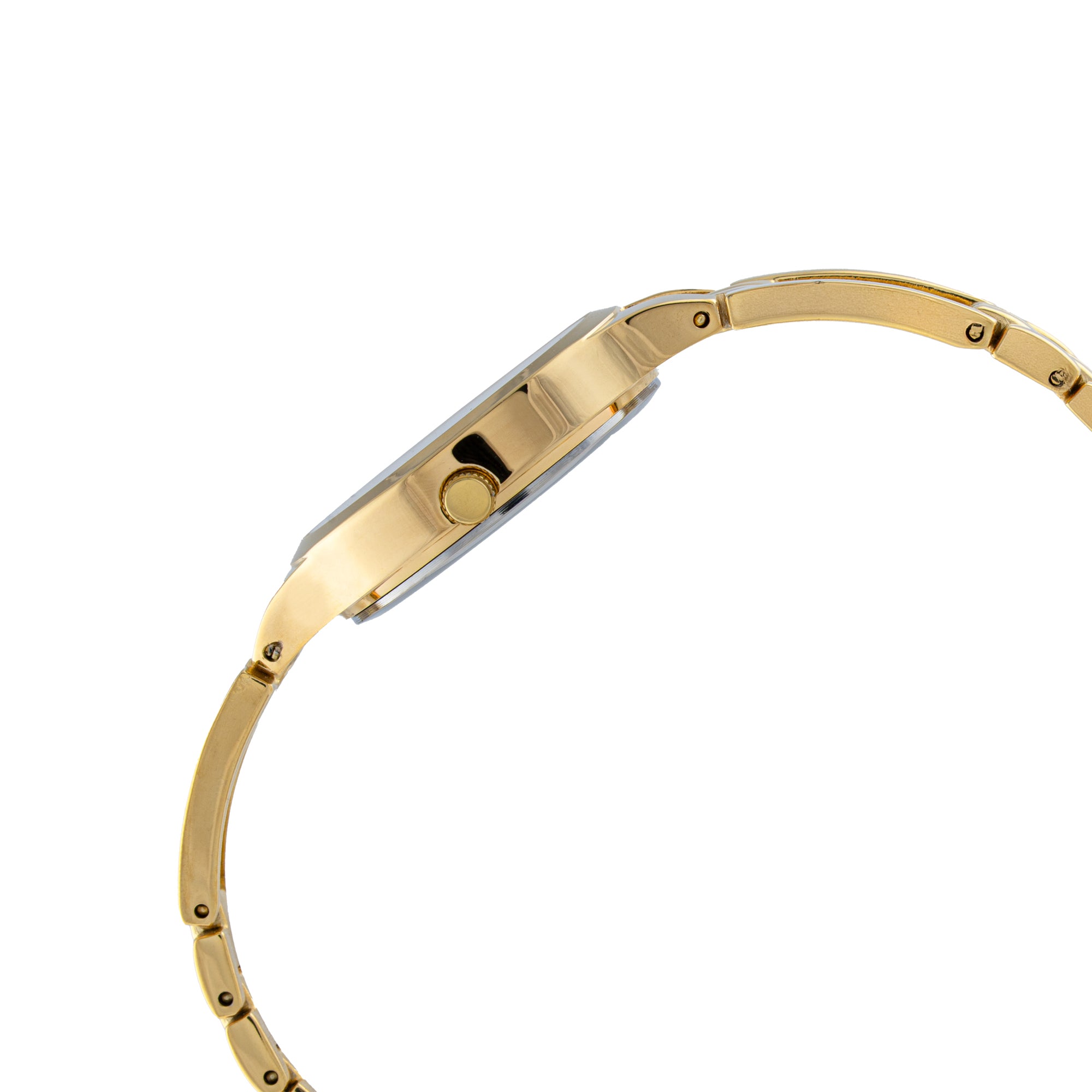 ELIZ ES8996L2GGG Metal Case and Bracelet Three-hands Women's Watch