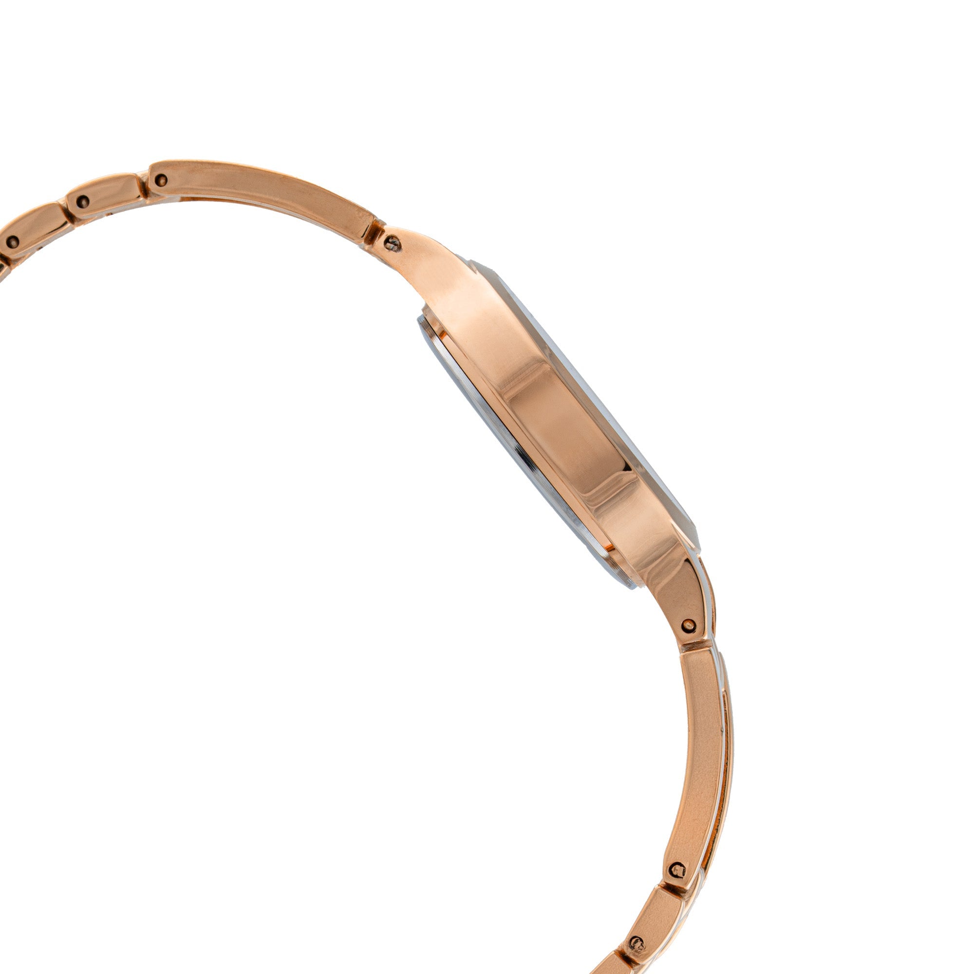ELIZ ES8934L2RER Metal Case and Bracelet Three-hands Women's Watch