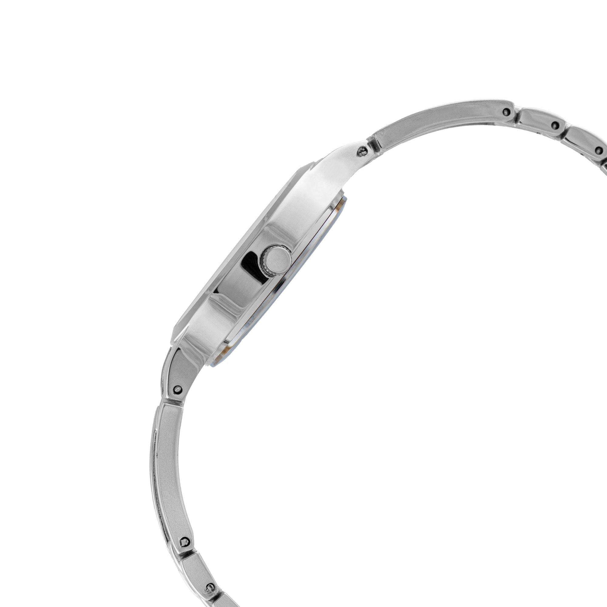 ELIZ Β ES8934L2SSS Metal Case and Bracelet Three-hands Women's Watch