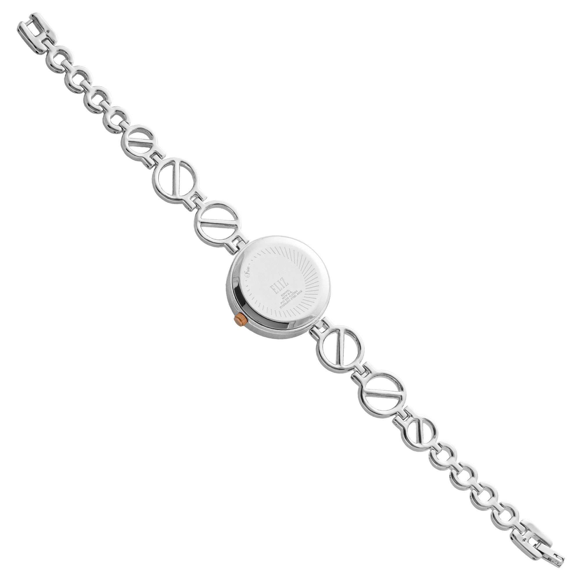 ELIZ ES8935L2UQU METAL CASE AND BRACELET THREE-HANDS WOMEN'S WATCH