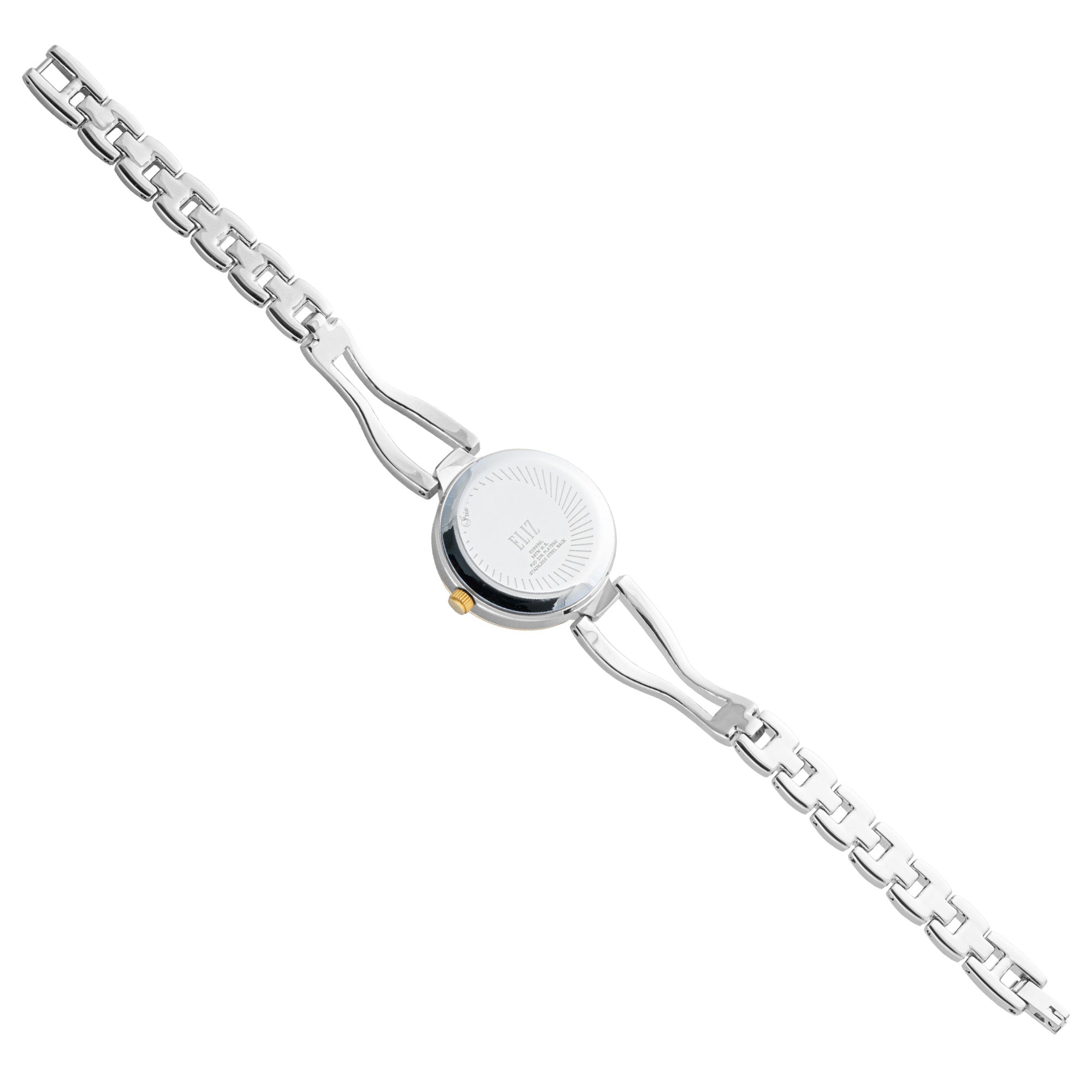 ELIZ ES8936L2TST METAL CASE AND BRACELET THREE-HANDS WOMEN'S WATCH