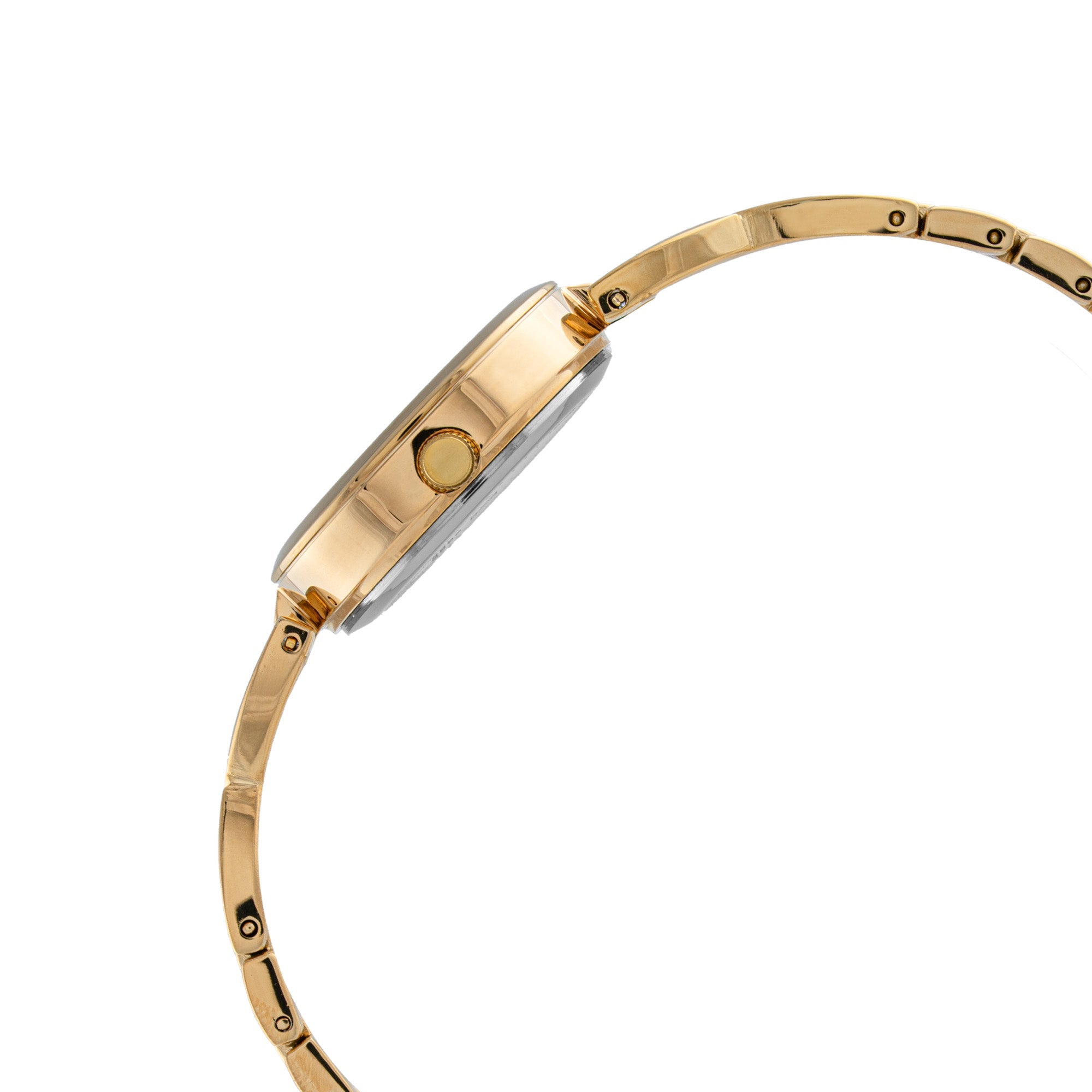 ELIZ ES8937L2GEG Metal Case and Bracelet Three-hands Women's Watch