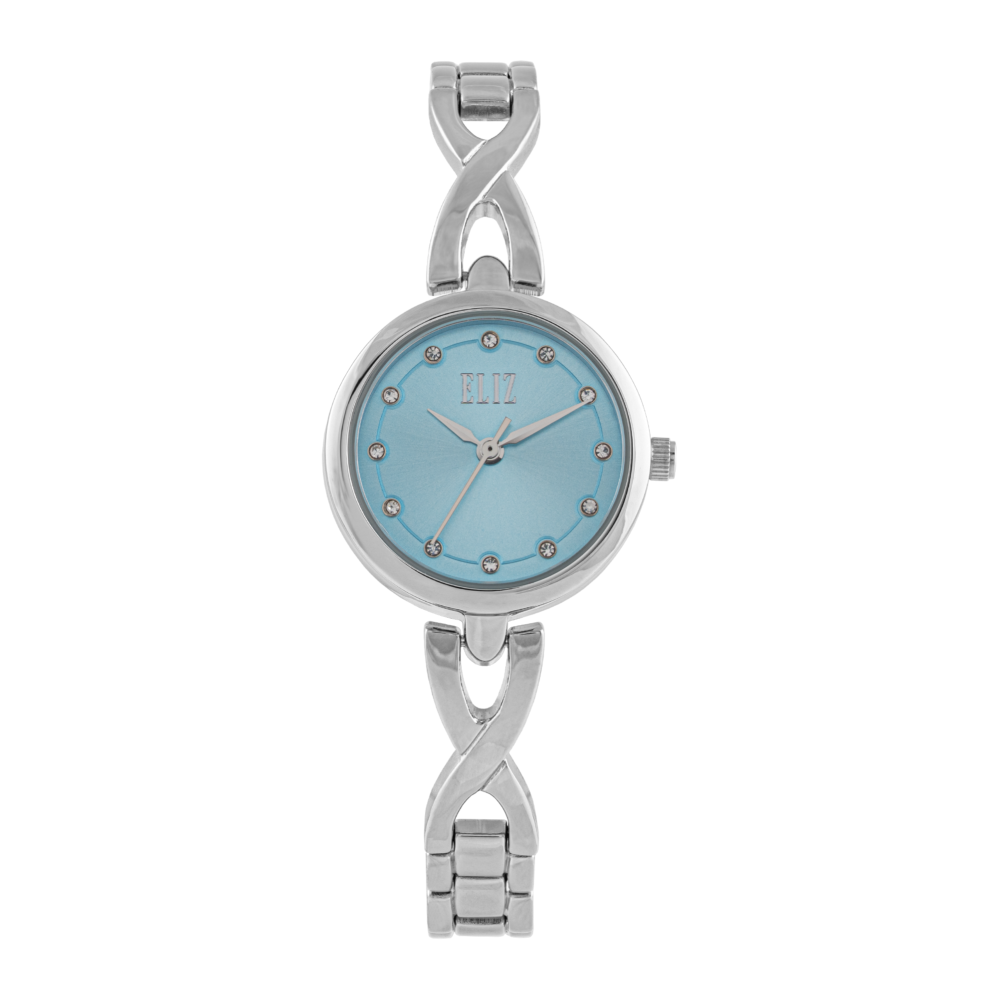 ELIZ  ES8937L2SIS Metal Case and Bracelet Three-hands Women`s Watch