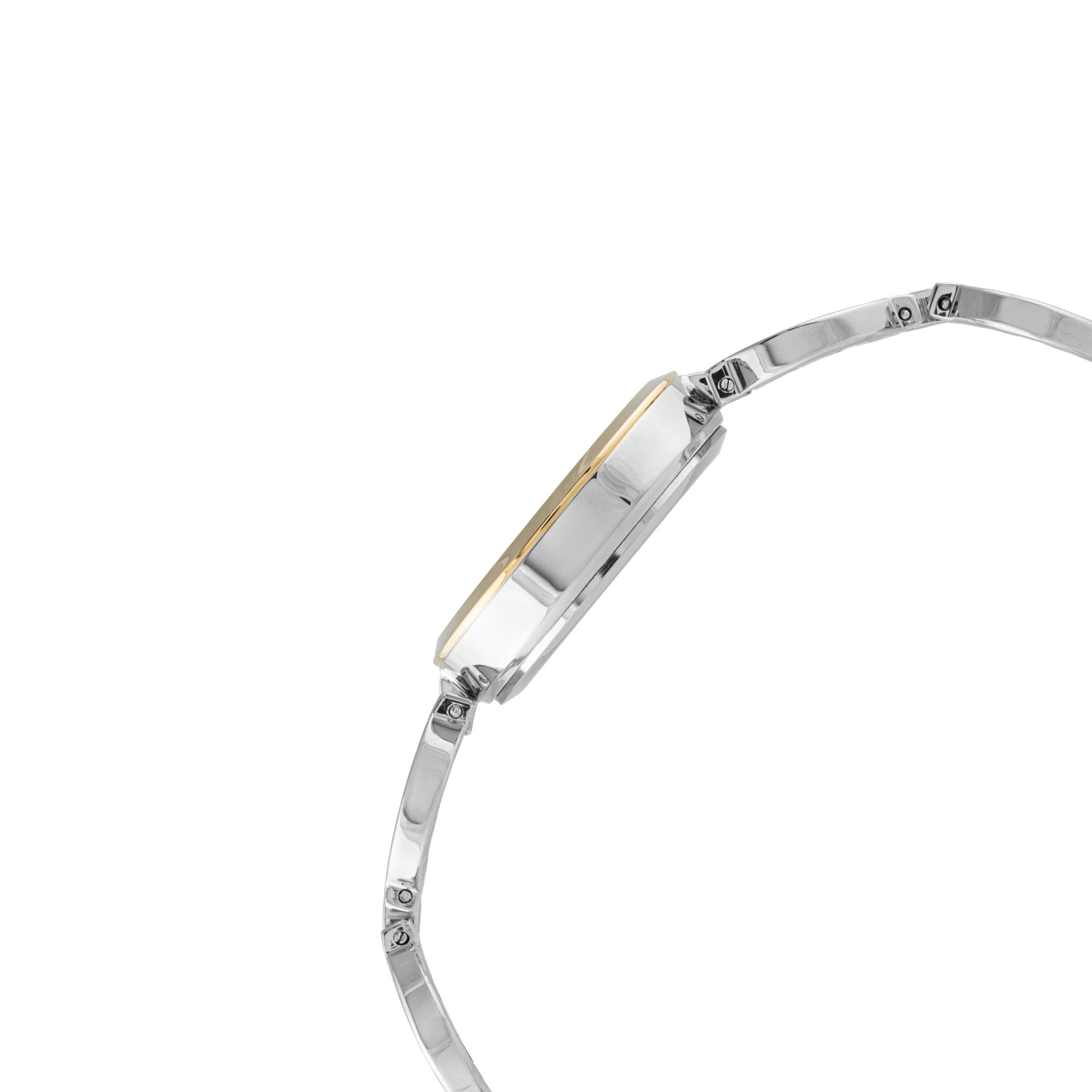 ELIZ ES8939L2TCT METAL CASE AND BRACELET THREE-HANDS WOMEN'S WATCH