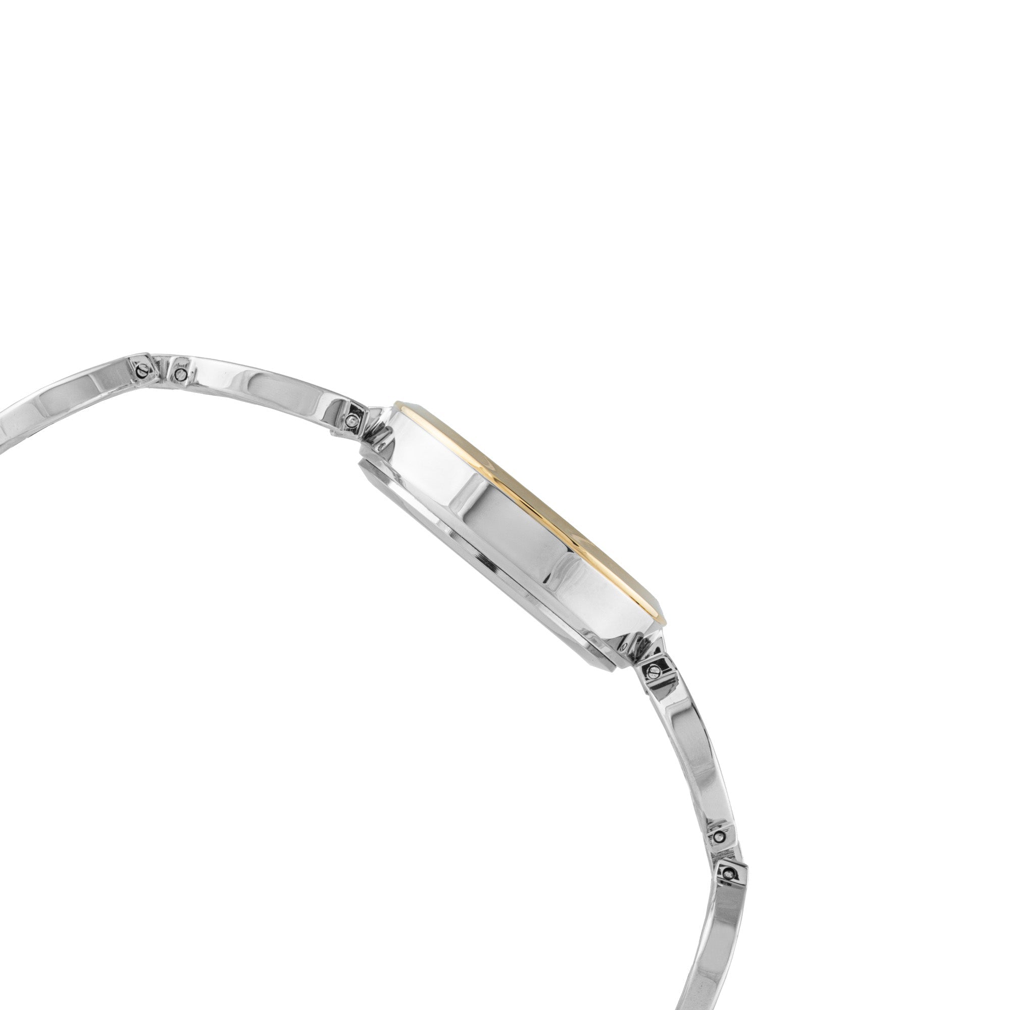 ELIZ ES8939L2TCT METAL CASE AND BRACELET THREE-HANDS WOMEN'S WATCH