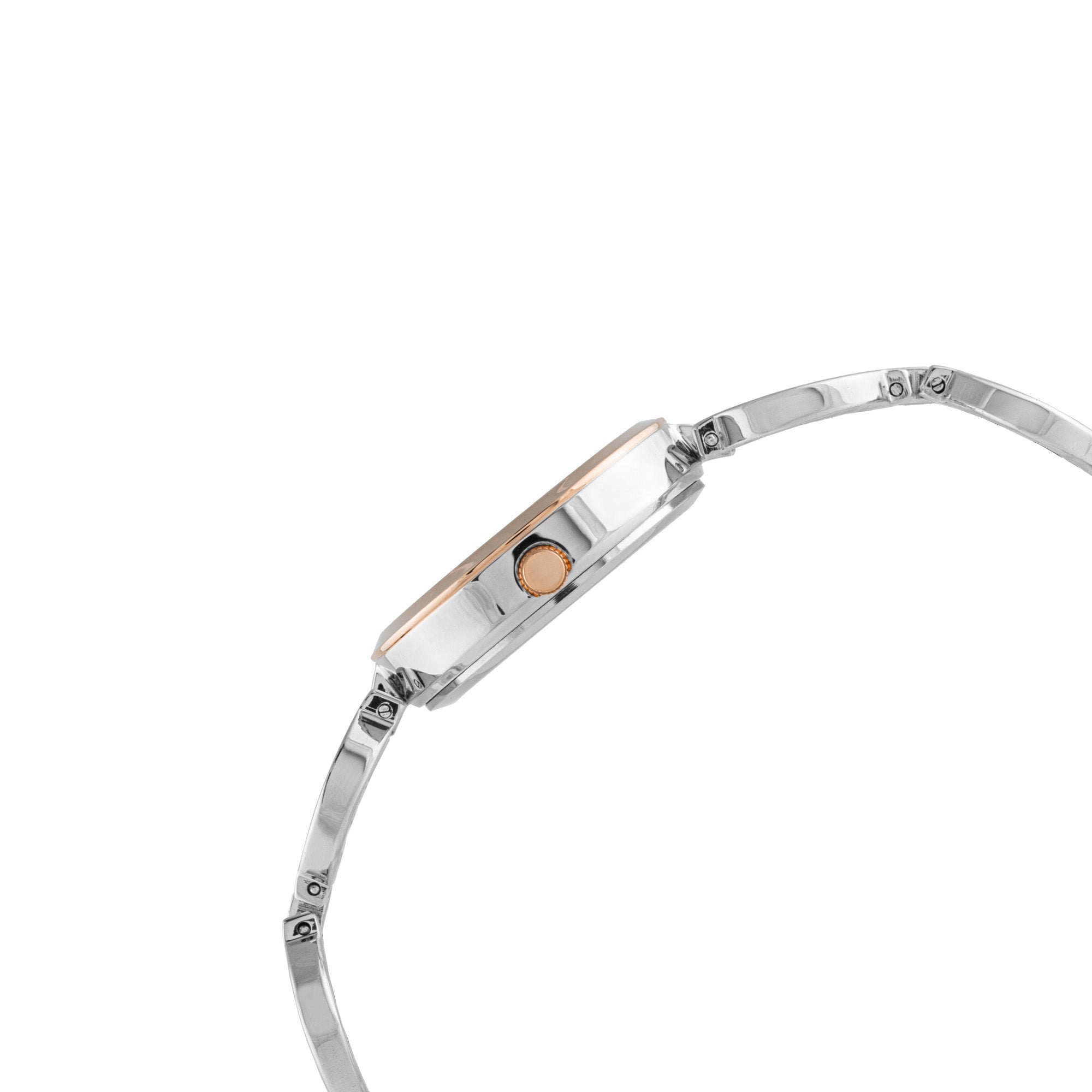 ELIZ ES8939L2UPU METAL CASE AND BRACELET THREE-HANDS WOMEN'S WATCH