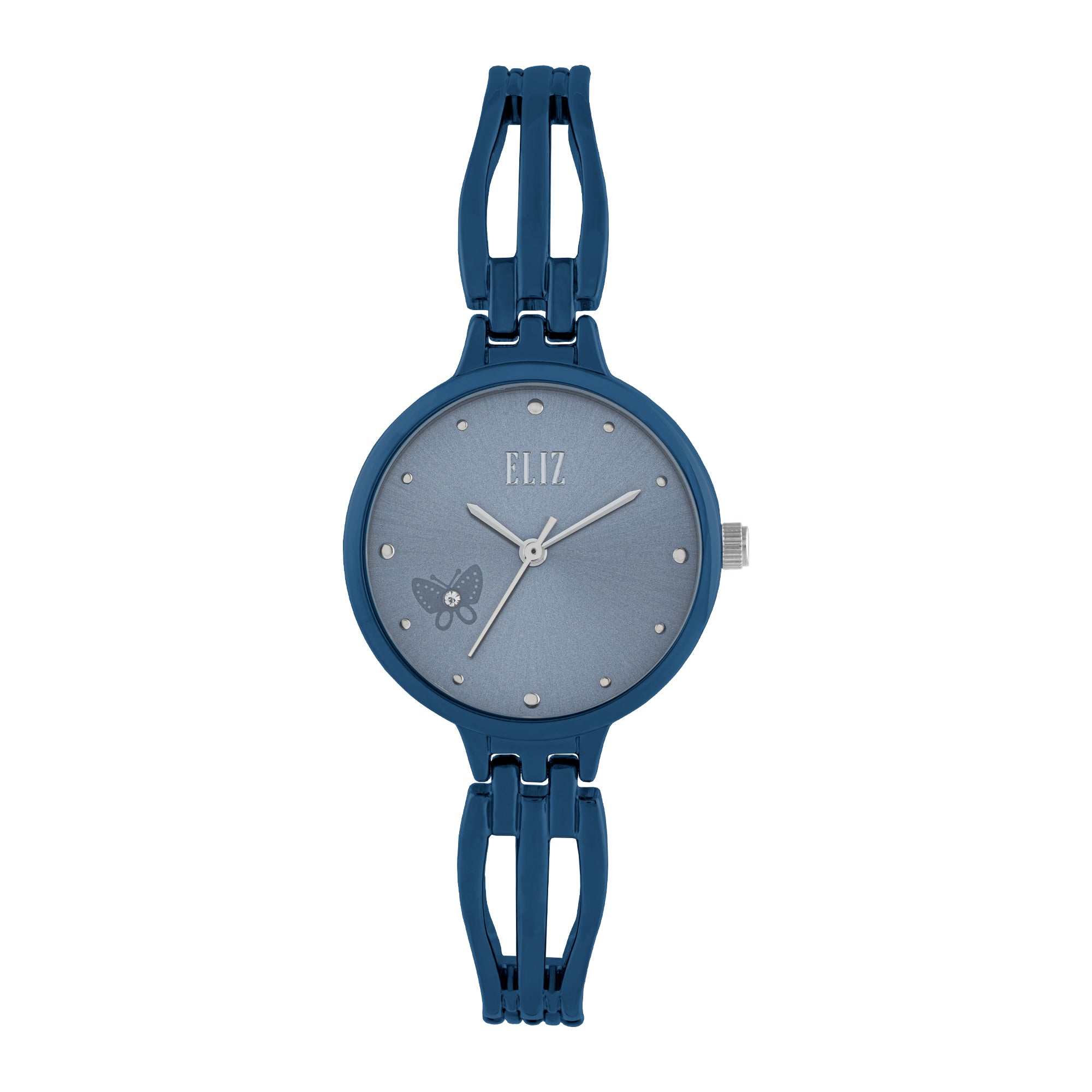 ELIZ ES8940L2BBB METAL CASE AND BRACELET THREE-HANDS WOMEN'S WATCH