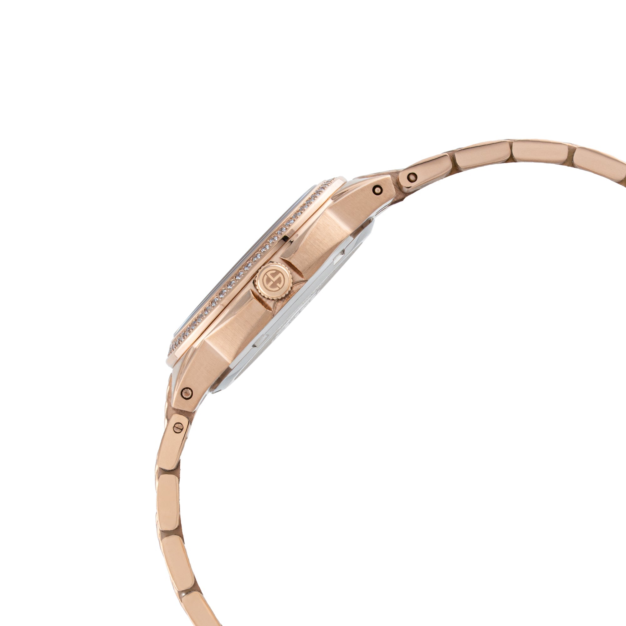 ELIZ ES8944L2RSR SS Case & Band Arabic Dial Women's Watch