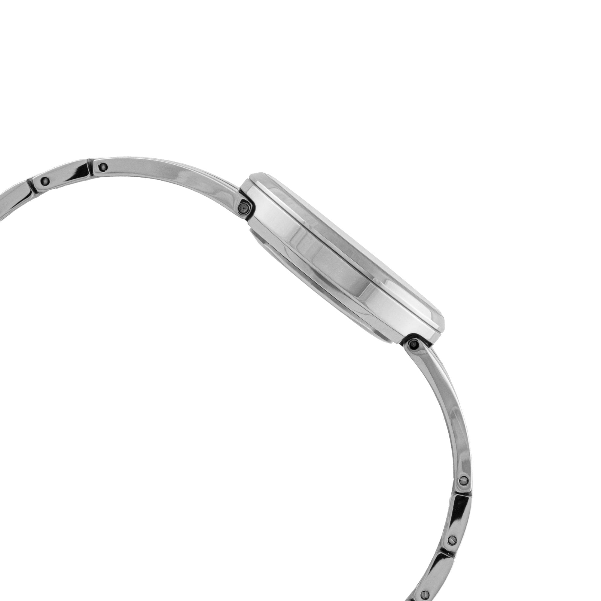 ELIZ ES8945L2SIS SS Case & Band Two-Hands Women's Diamond Watch