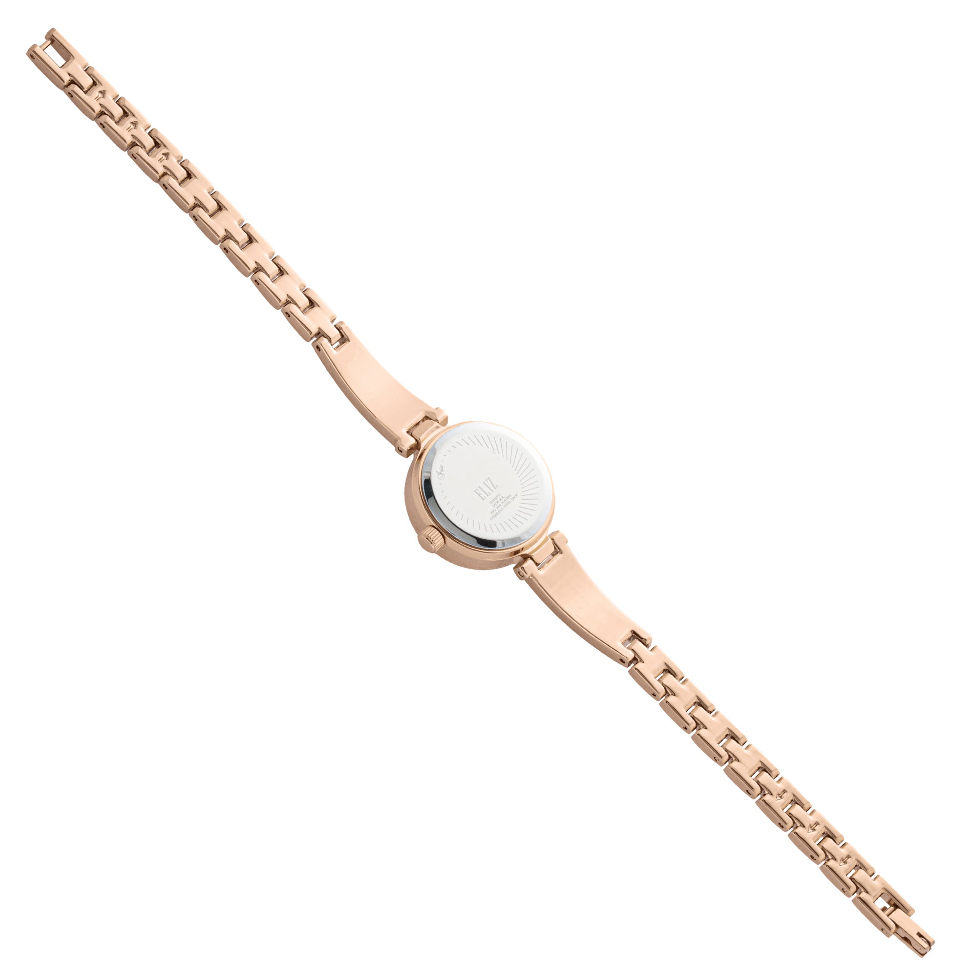 ELIZ ES8951L2RER Metal Case and Bracelet 3-Hands Women's Watch