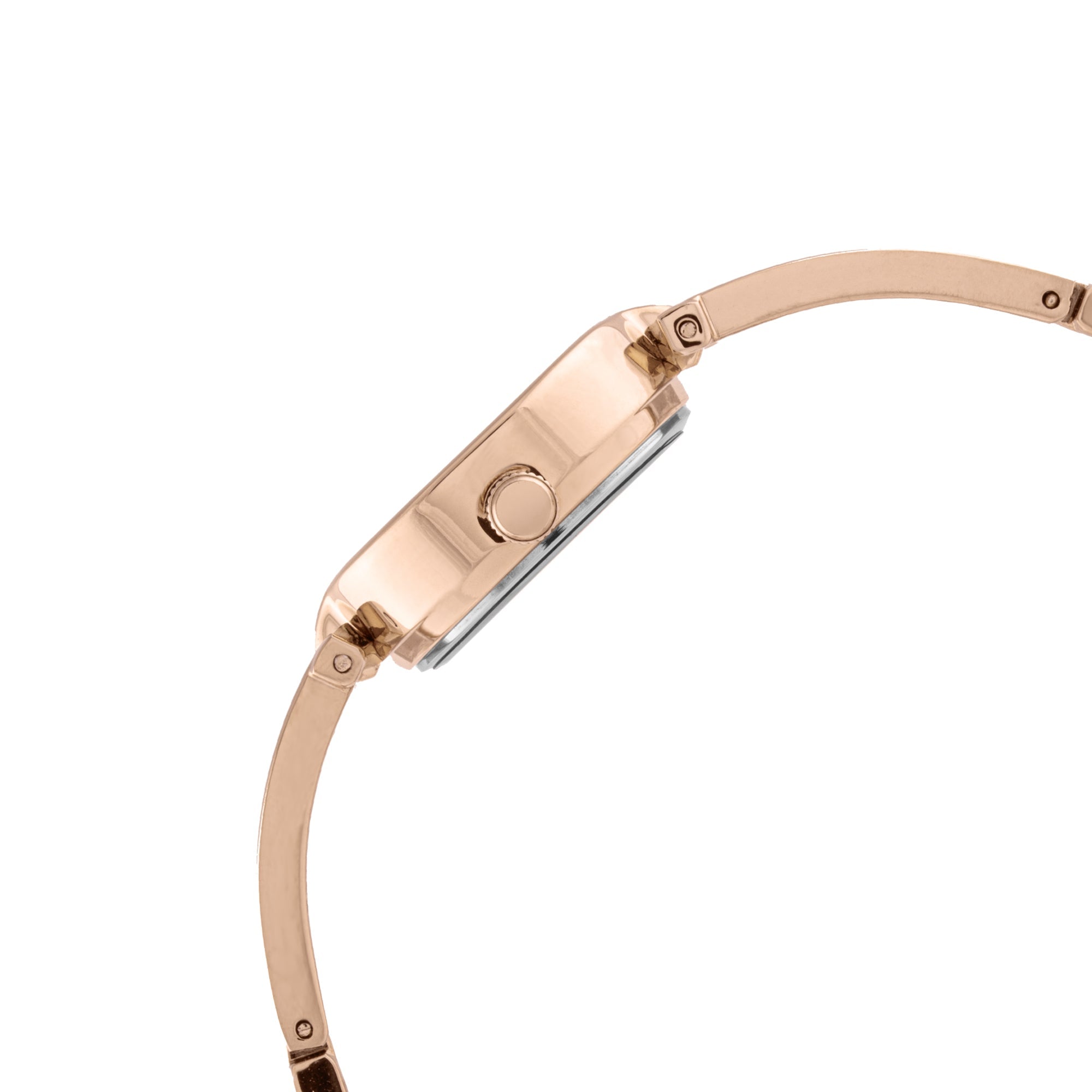 ELIZ ES8951L2RWR Metal Case and Bracelet 3-Hands Women's Watch