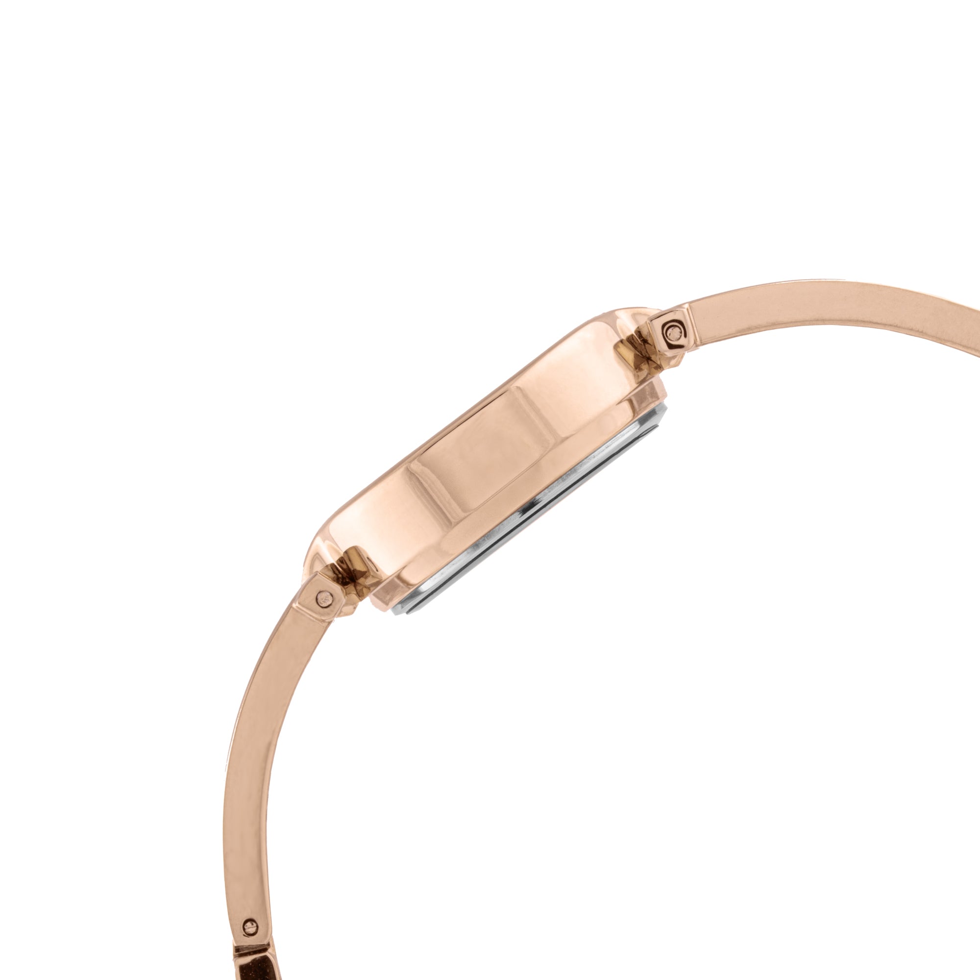 ELIZ ES8951L2RWR Metal Case and Bracelet 3-Hands Women's Watch