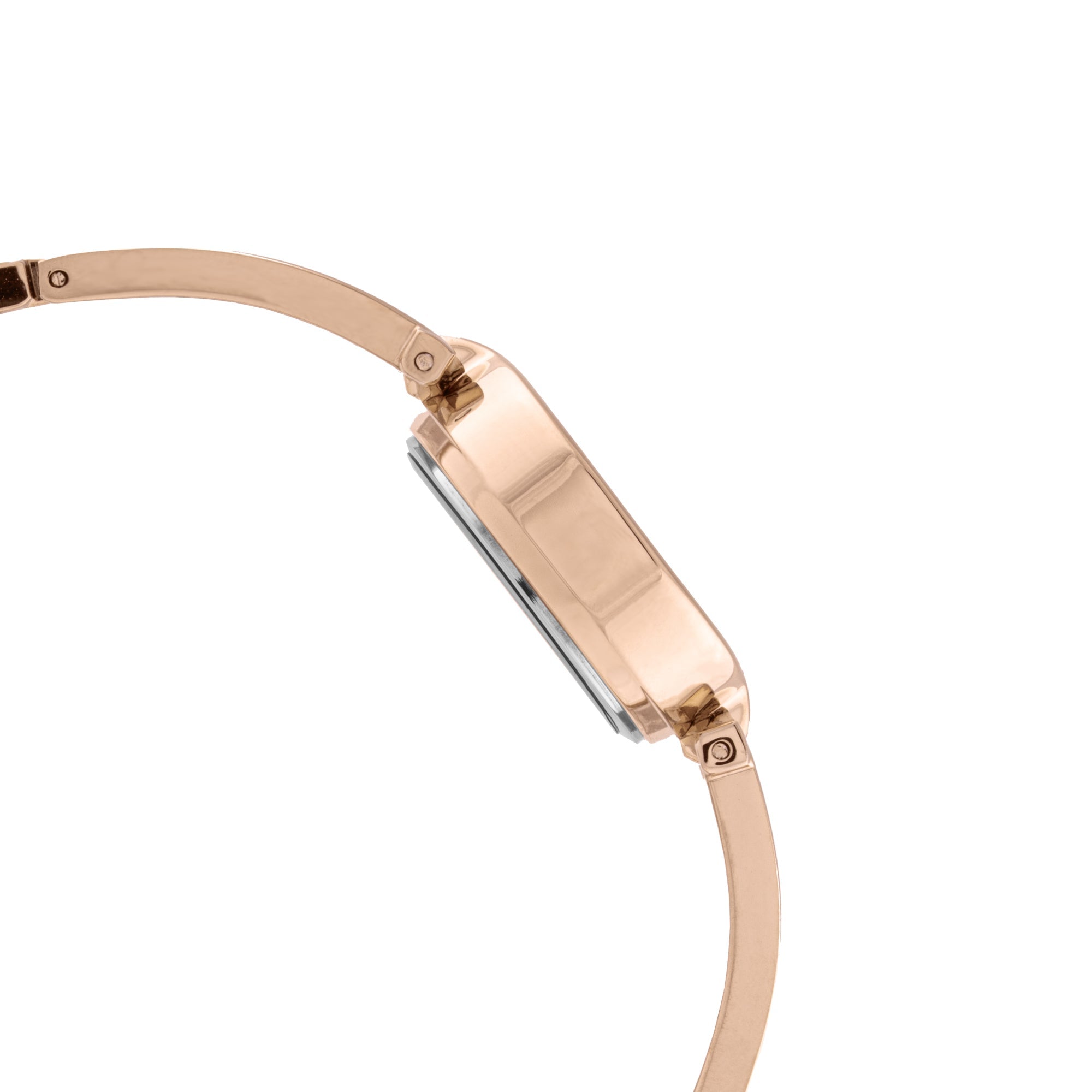 ELIZ ES8951L2RWR Metal Case and Bracelet 3-Hands Women's Watch