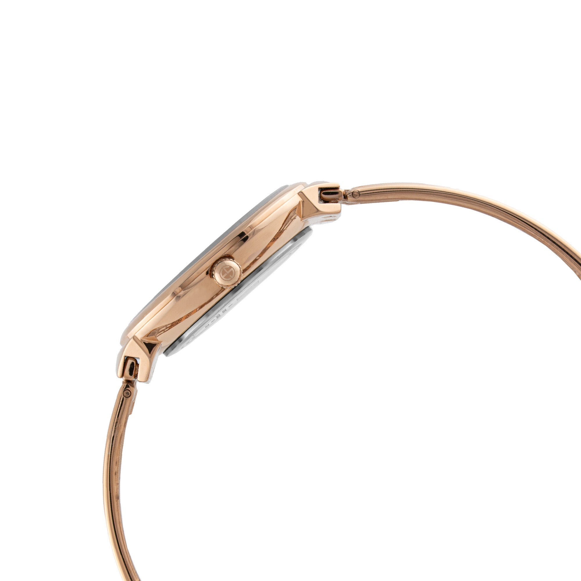 ELIZ ES8962L2RPR SS Case & Band Two-hands Women's Watch