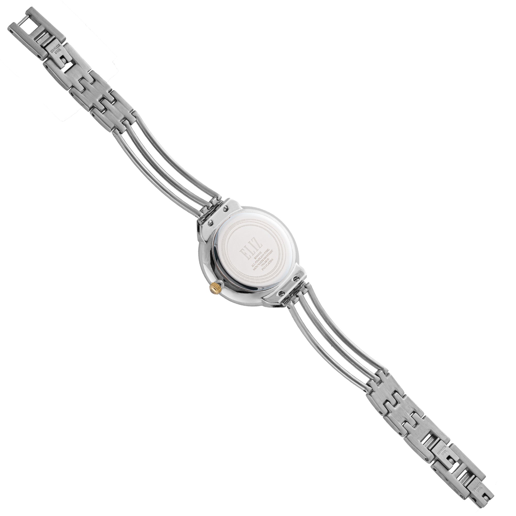 ELIZ ES8962L2TST SS Case & Band Two-hands Women's Watch