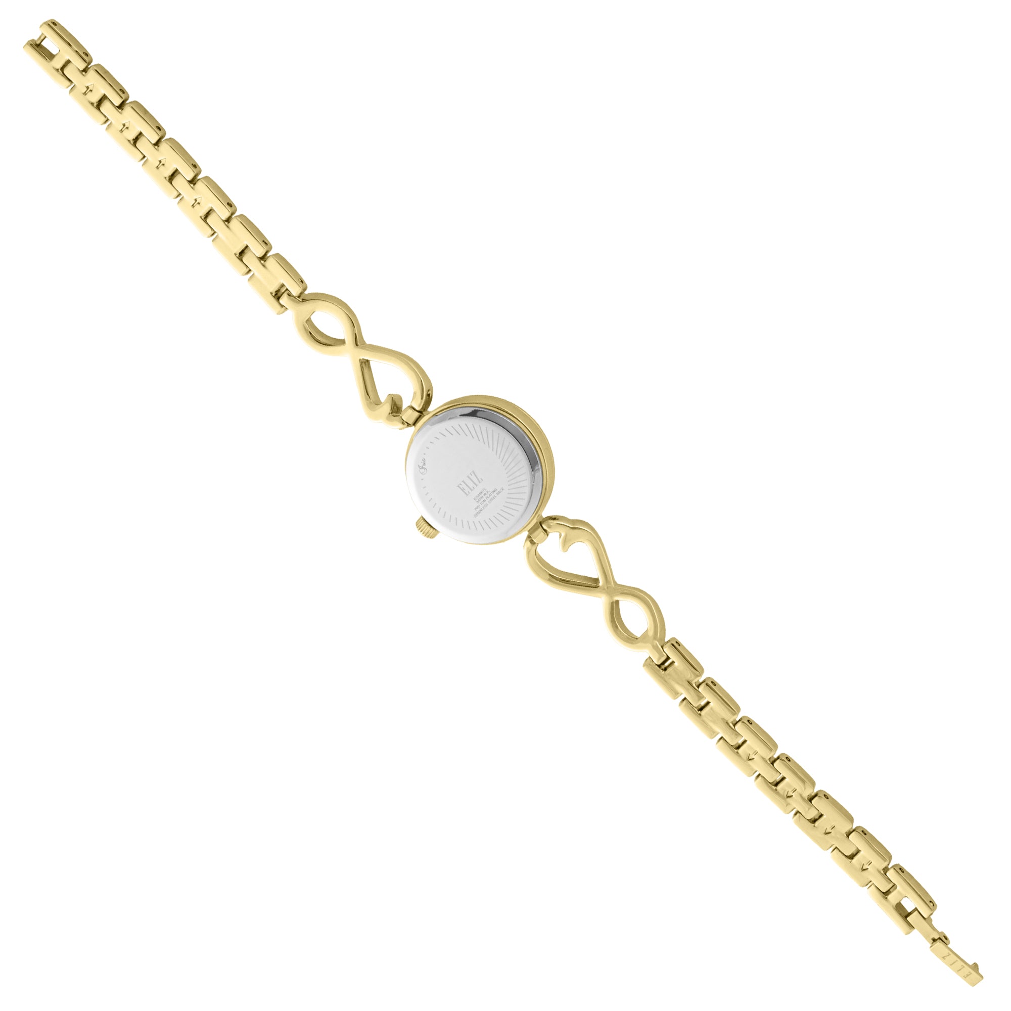 ELIZ ES8967L2GHG Metal Case and Bracelet 3-Hands Women's Watch