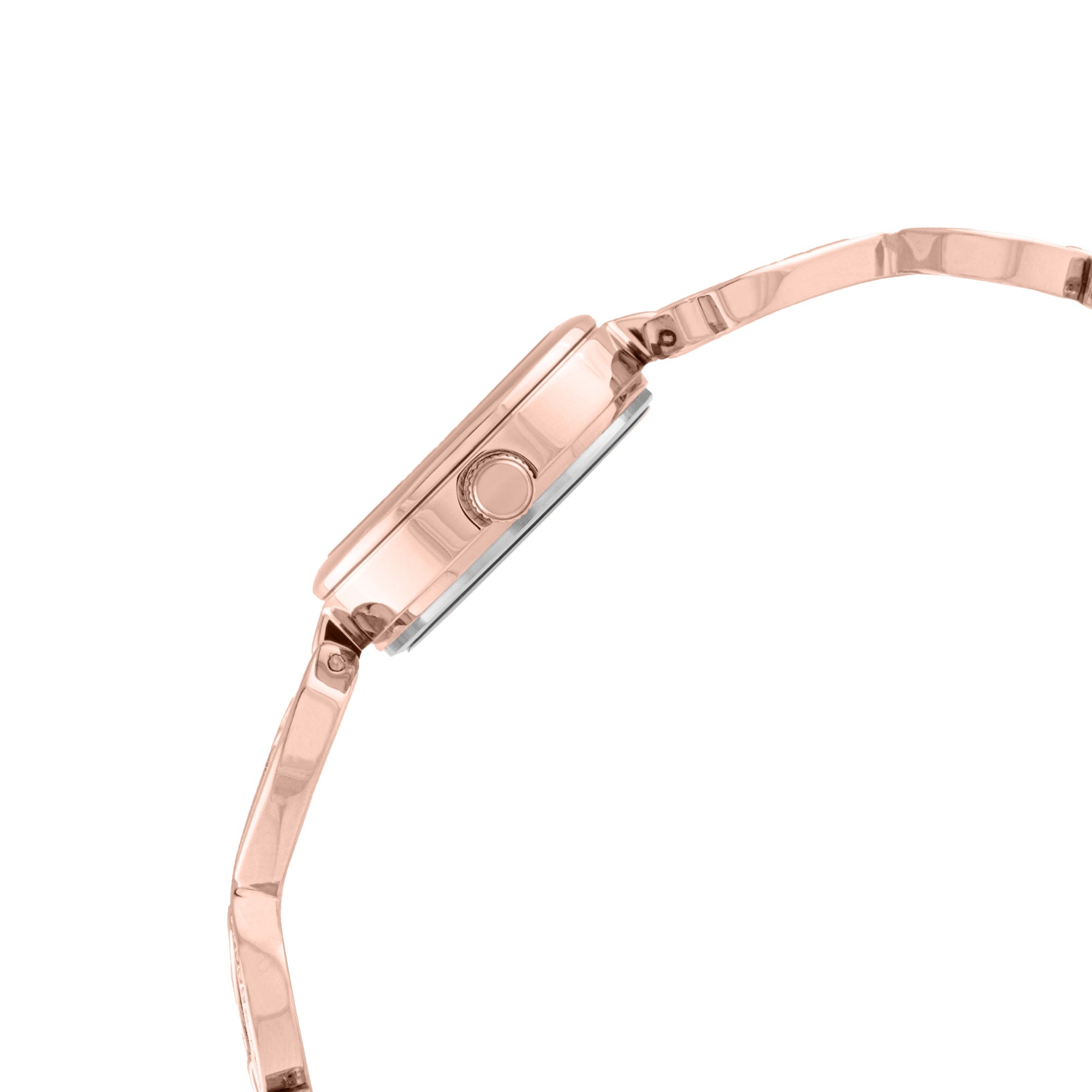 ELIZ ES8967L2RPR Metal Case and Bracelet 3-Hands Women's Watch