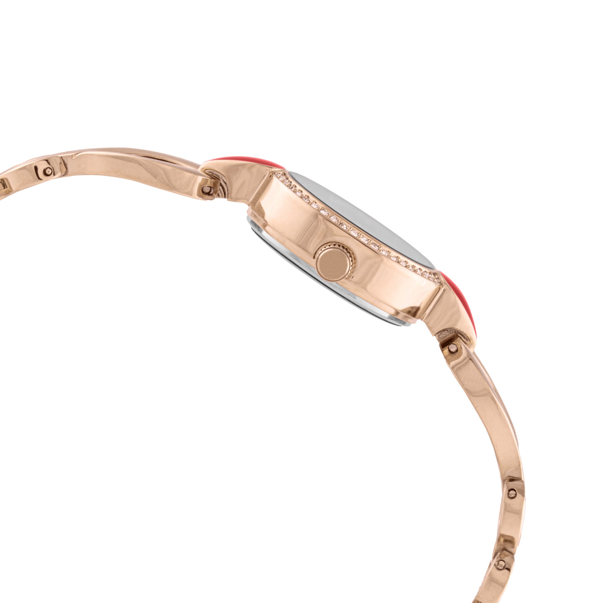 ELIZ ES8968L2RRR Metal Case and Bracelet 3-Hands Women's Watch