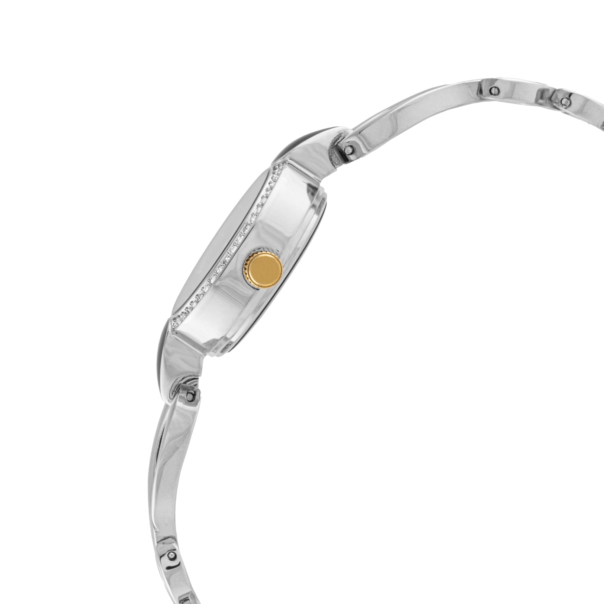 ELIZ ES8968L2TNT Metal Case and Bracelet 3-Hands Women's Watch