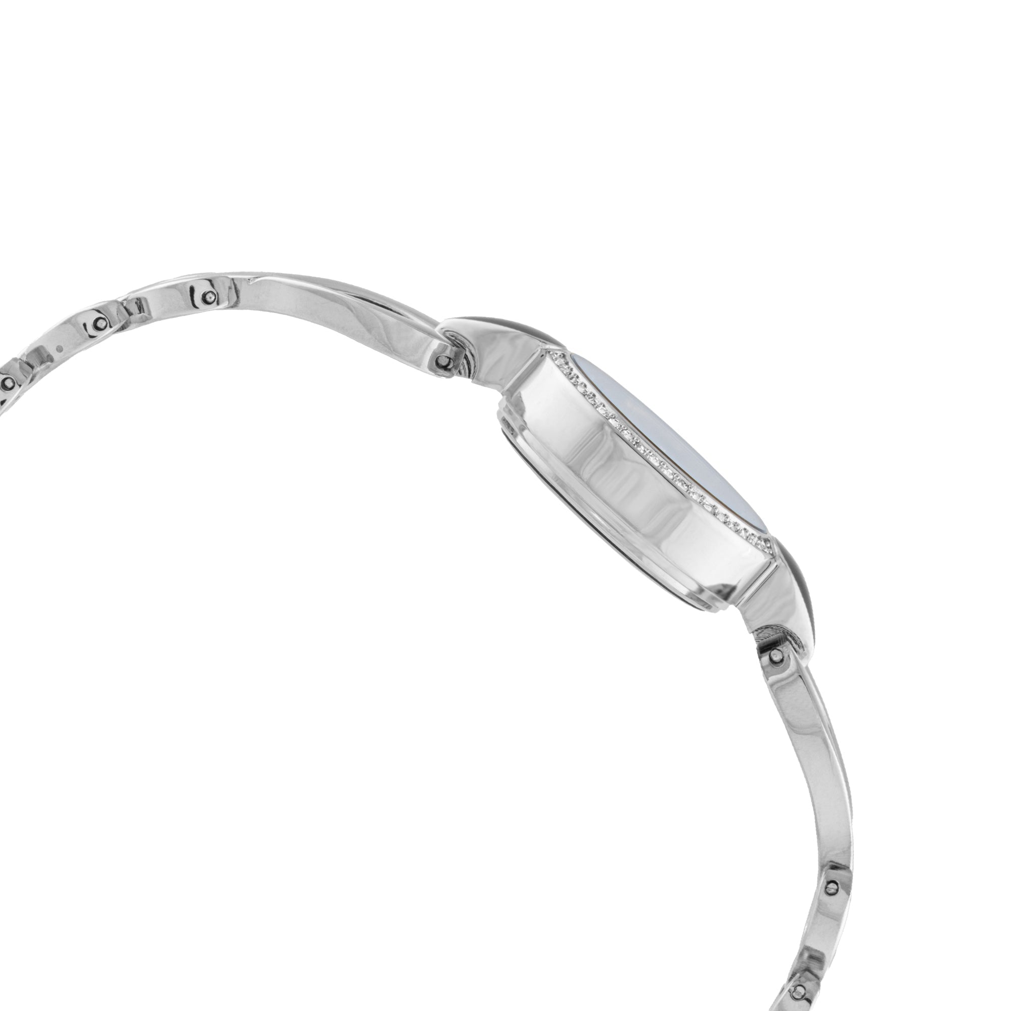 ELIZ ES8968L2UBU Metal Case and Bracelet 3-Hands Women's Watch
