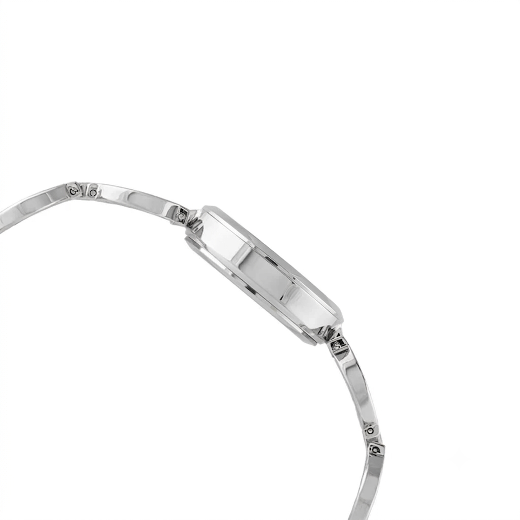 ELIZ ES8997L2SBS METAL CASE AND BRACELET THREE-HANDS WOMEN'S WATCH